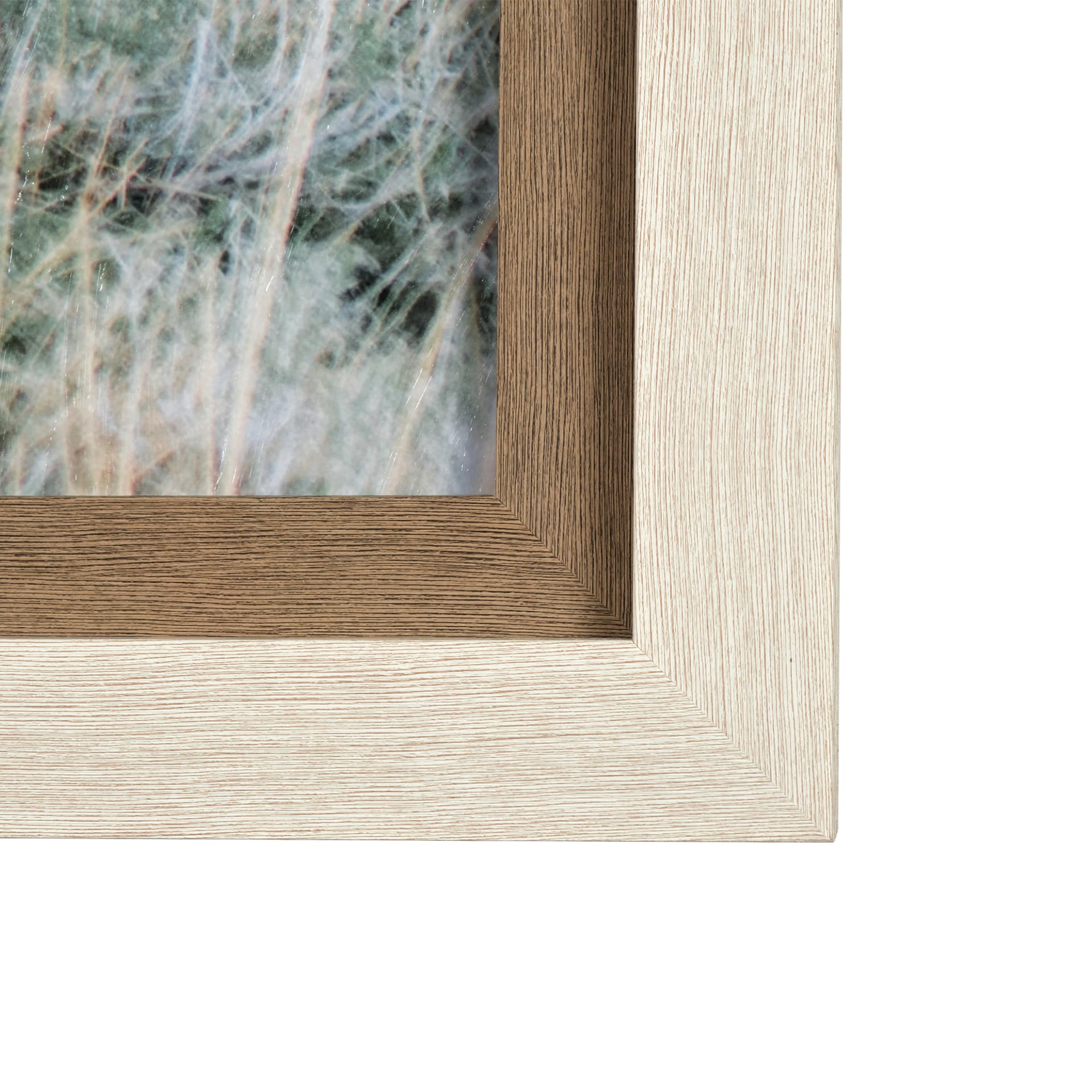 Bison Crossing by Chelsea Victoria a Hand Embelished Textured Framed Photo Art Print Matted under Gl — product photograph