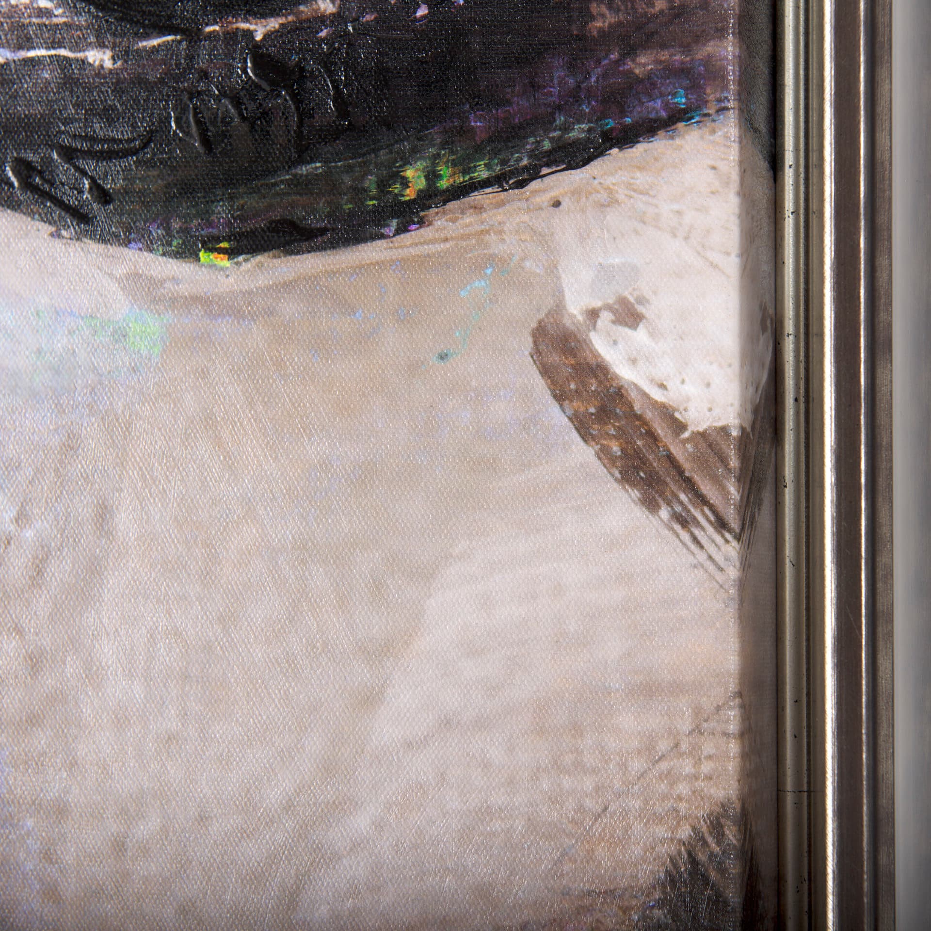 Unity IV Woman (FL) by Mercana Studio a Hand Embellished Textured Framed Canvas — product photograph