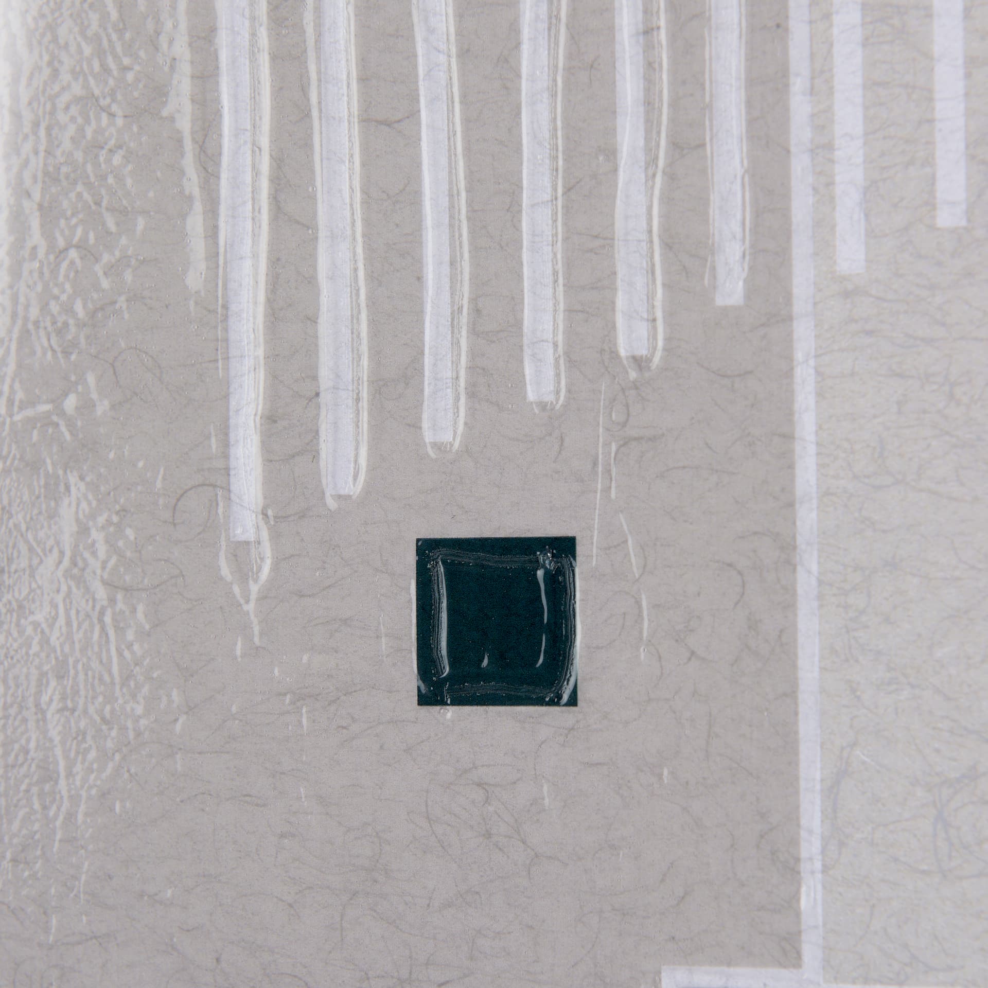 Balance V by Mercana Studio a Hand Embellished Textured Framed Art Print Matted under Glass — product photograph