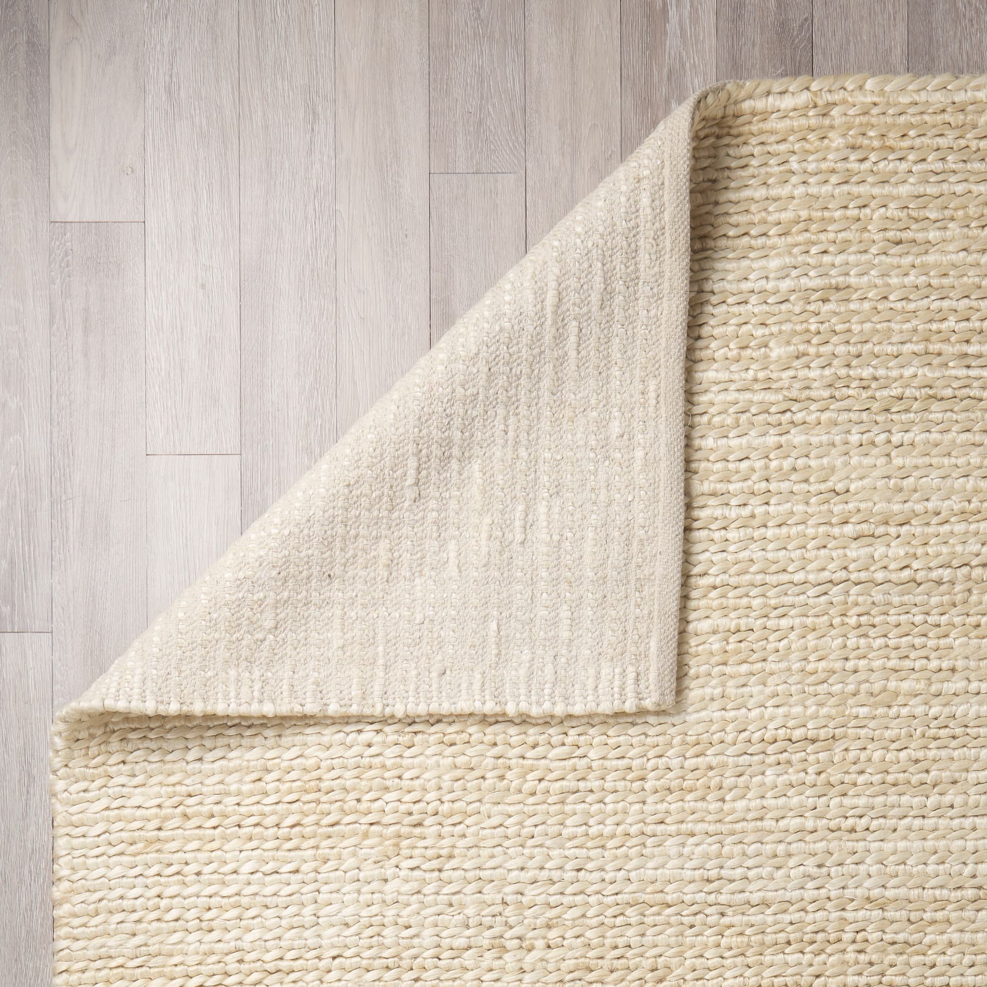 Milo 9 x 12 Camel Color Woven Hemp Area Rug — product photograph