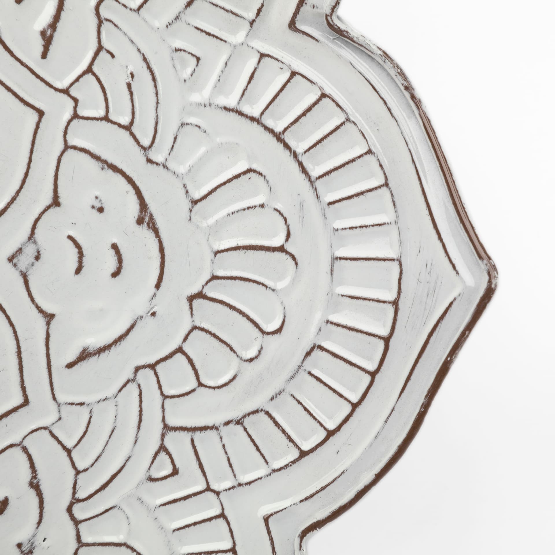 Miranda Set of 2 Stamped Metal Lotus Flower Wall Decor — product photograph