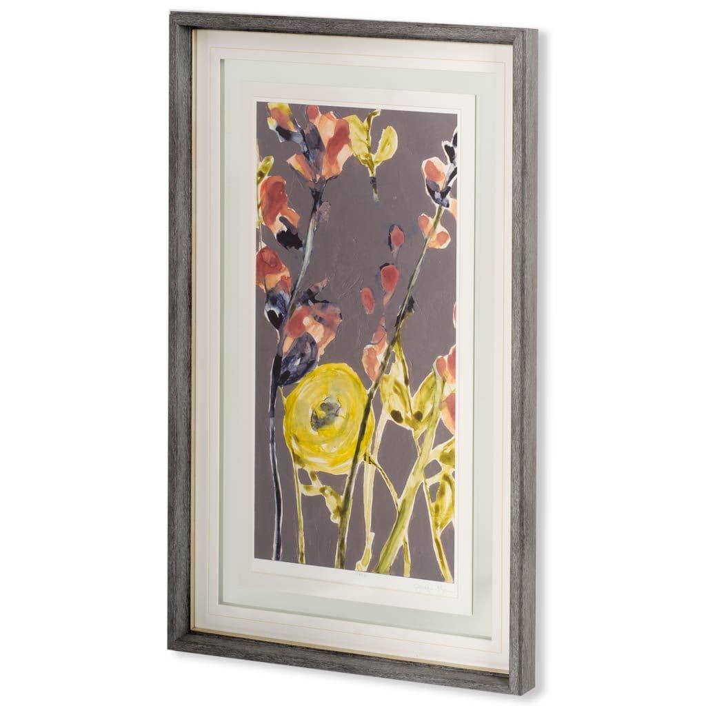 Anemone & Coral II by Jennifer Goldberger a Framed Art Print Matted under Glass — product photograph