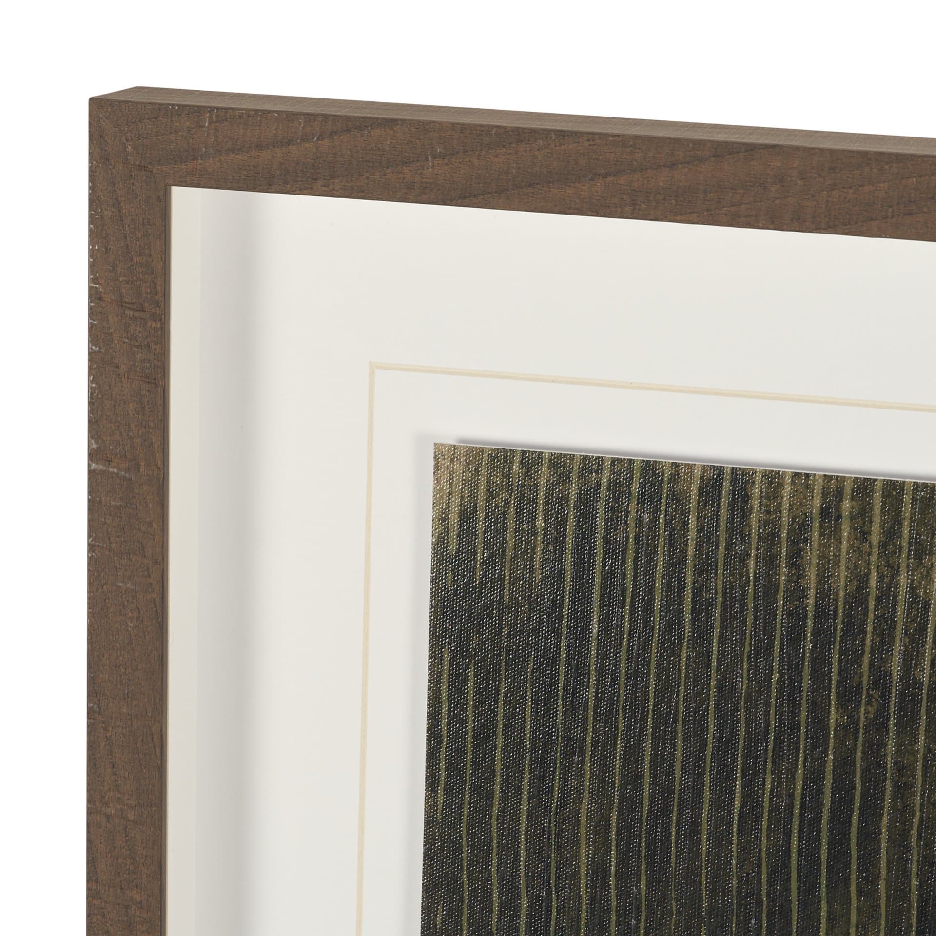 Horse Herd by Mercana Studio Hand-Embellished Textured Framed Artwork Matted under Glass — product photograph