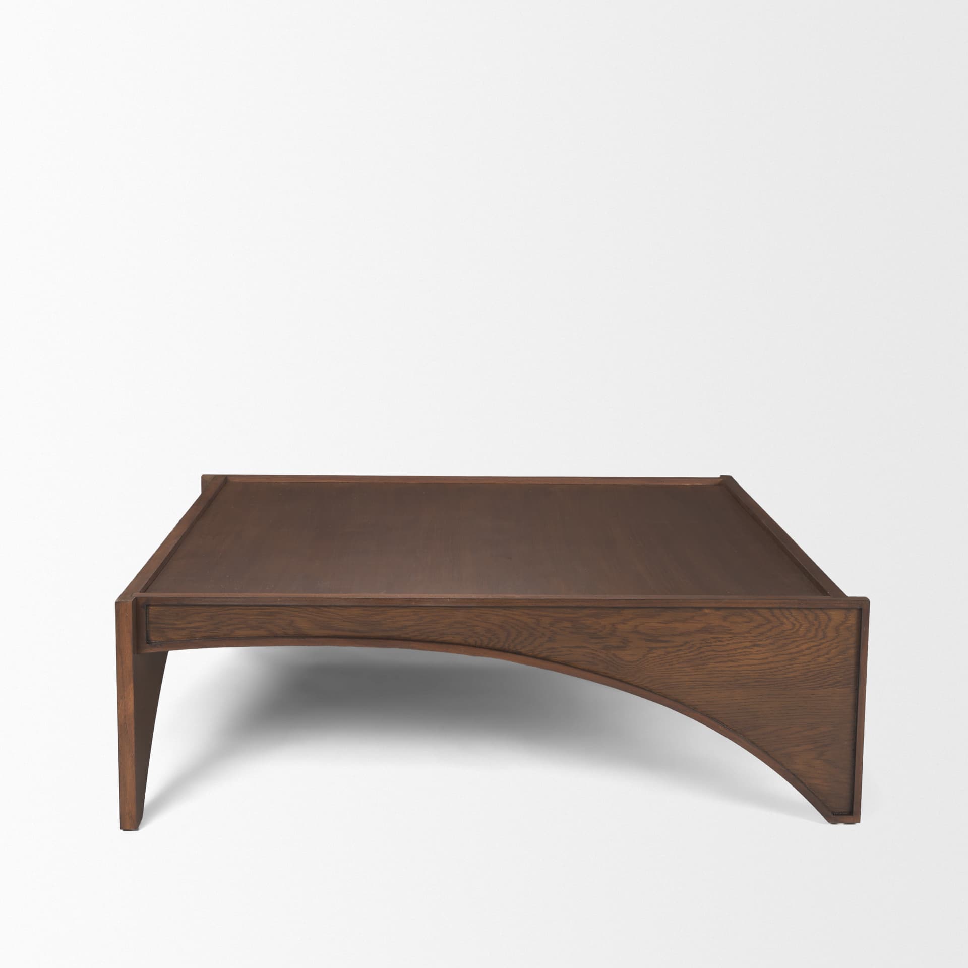 Laraya Medium Brown Wood Coffee Table — product photograph