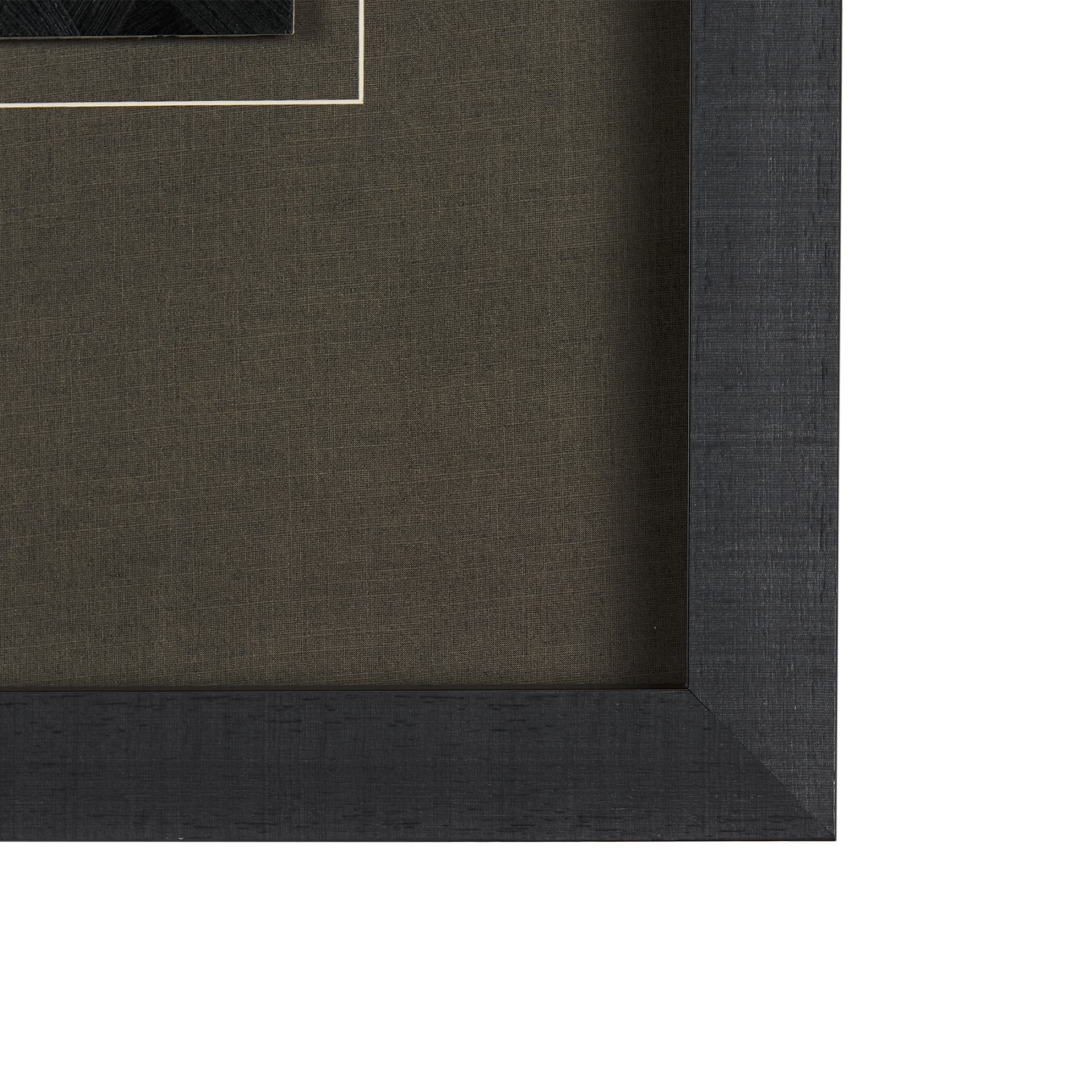 Tree Drawing III by Mercana Studio a Hand Embellished Textured Framed Art Print Matted under Glass — product photograph