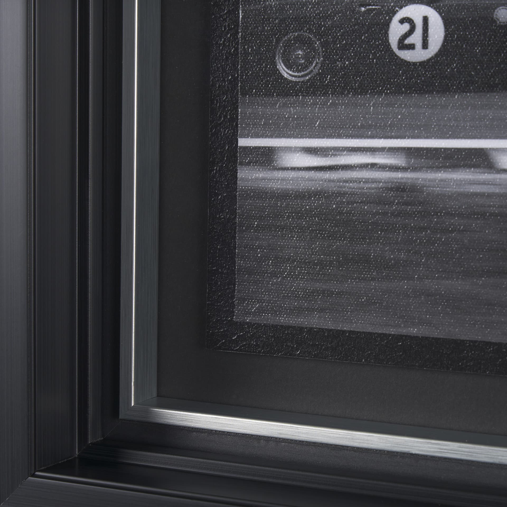 The Curve by Ben Wood a Hand Embellished Framed Photo Art Print Matted under Glass — product photograph