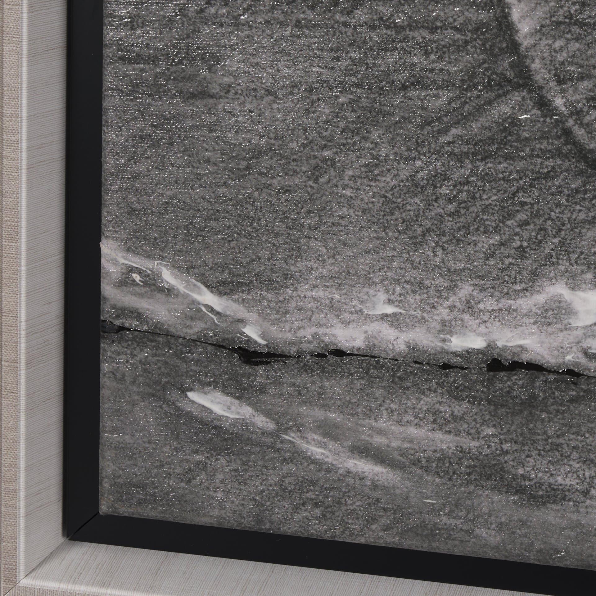 Tall Ship I by Mercana Studio a Hand Embellished Textured Framed Canvas — product photograph