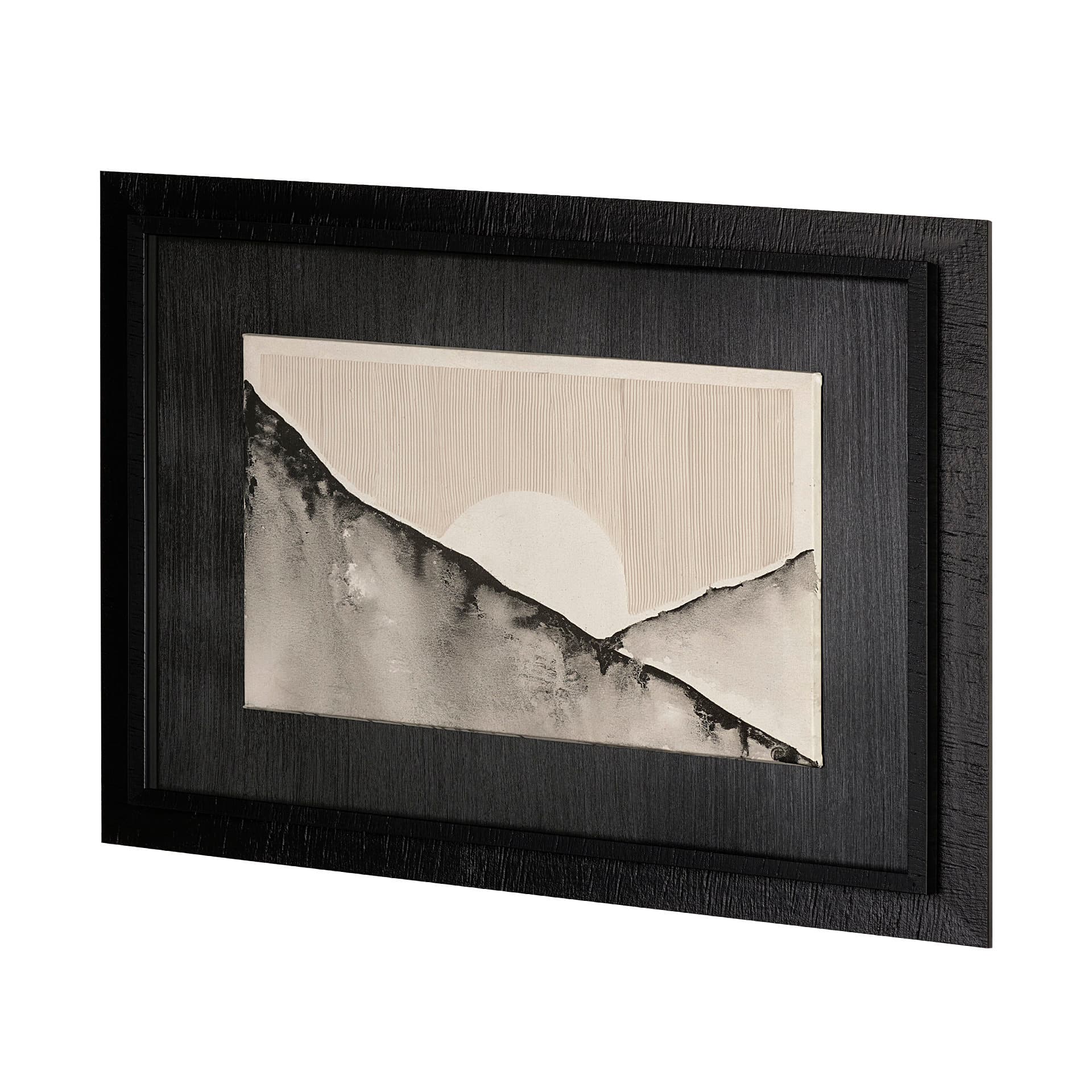 Sunrise L by Studio M a handmade Original Framed Artwork under Glass — product photograph