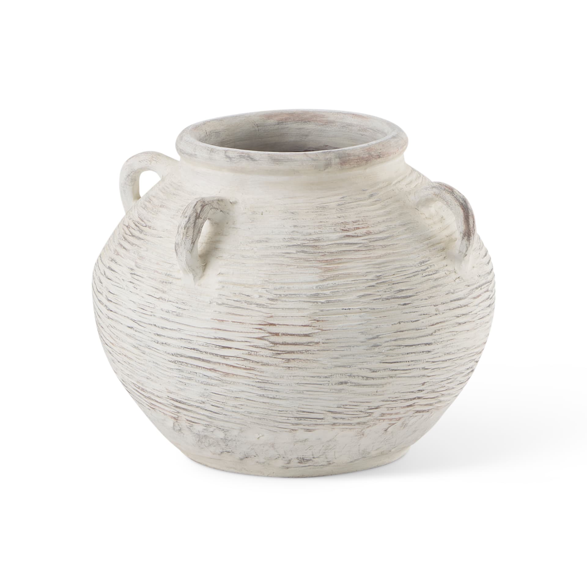 Misha 19.7L x 19.7W x 16.1H Ceramic Floor Vase — product photograph