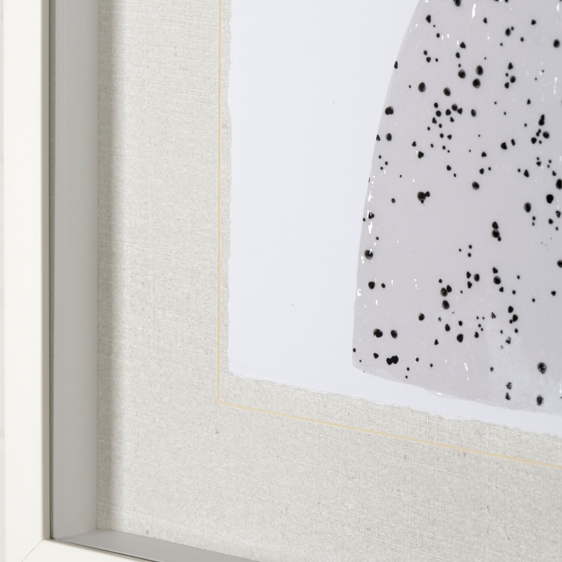 Tota I by Victoria Borges a Hand Embellished Textured Framed Art Print Matted under Glass — product photograph