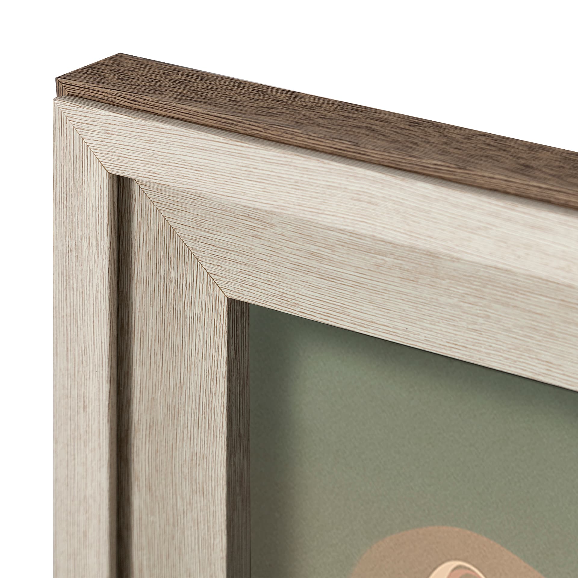 California Go USA (XL) by Mercana Studio a Hand Embellished Decograph Framed Art Print under Glass — product photograph