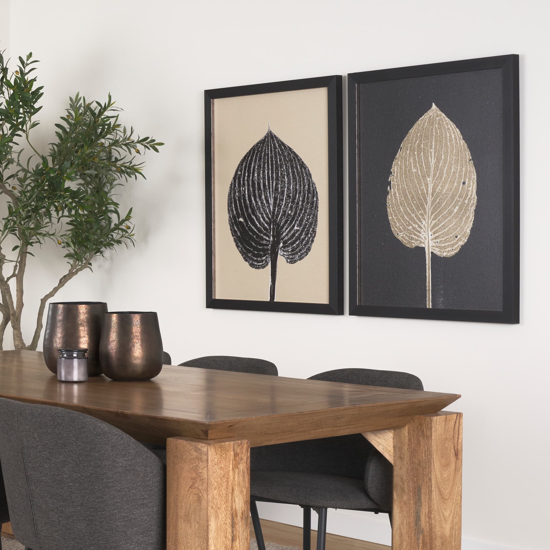 Hosta C by Mary Margaret Briggs a Hand Embelished Textured Framed Art Print — product photograph