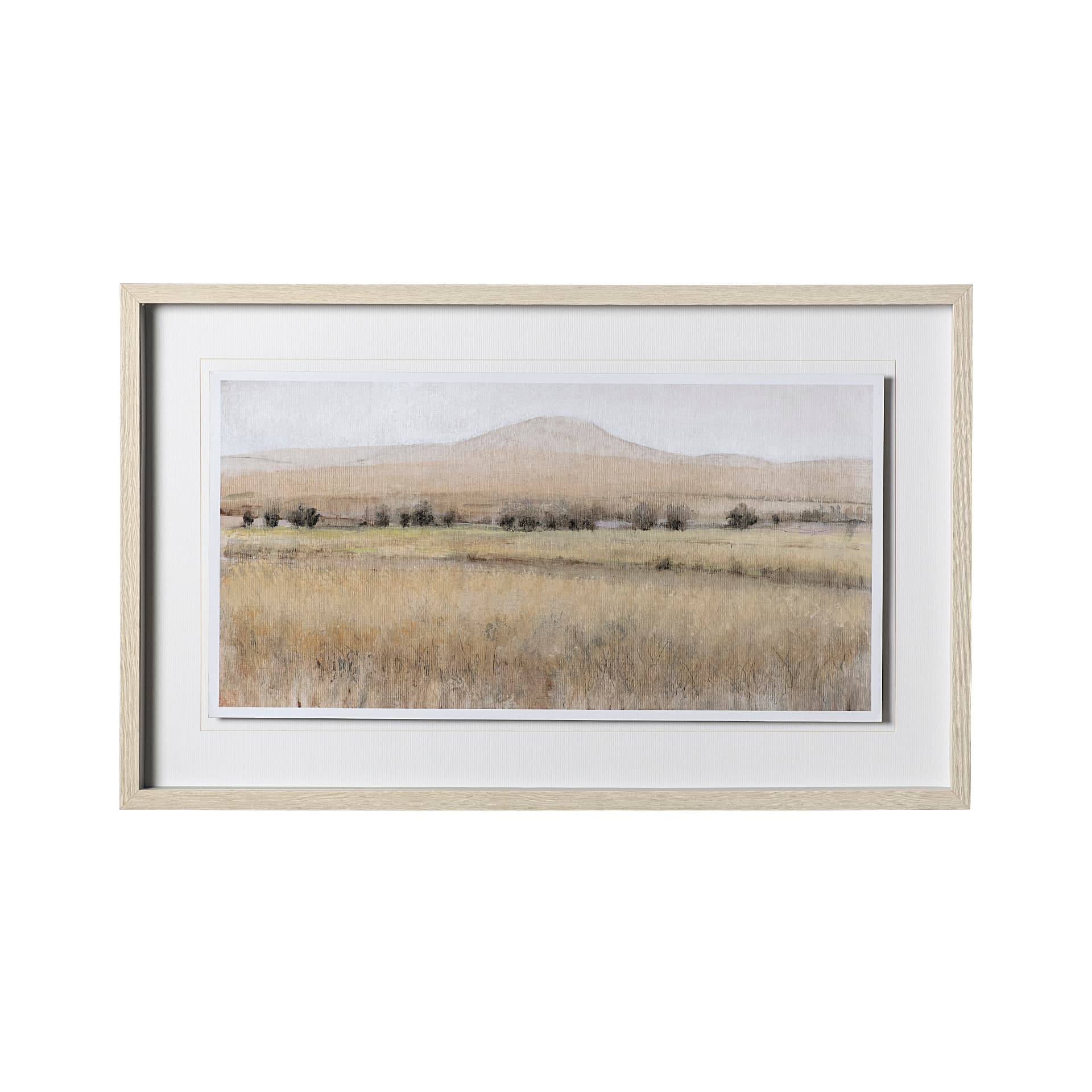 Dry Heat I by Tim OToole a Hand Embellished Textured Framed Art Print Matted under Glass — product photograph