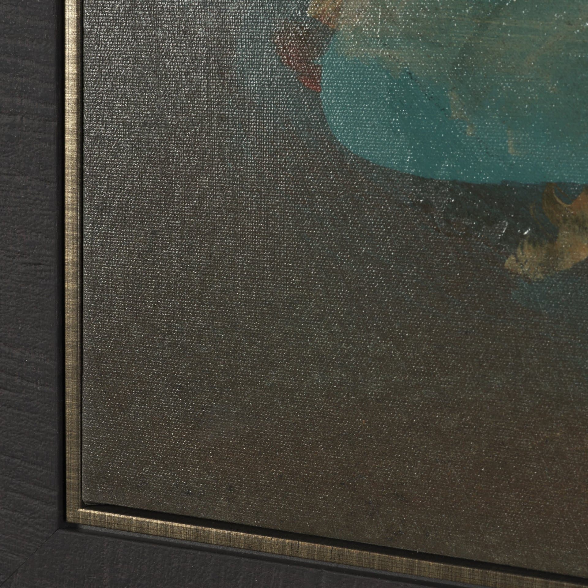 Graphite Sensation I by Mercana Studio a Hand Embellished Textured Framed Canvas — product photograph