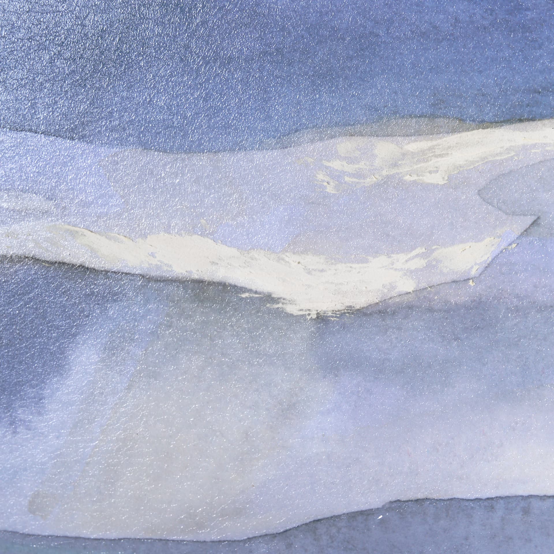 Watercolor Sketch I by Mercana Studio Hand Embelished Textured Framed Art Print Matted under Glass — product photograph