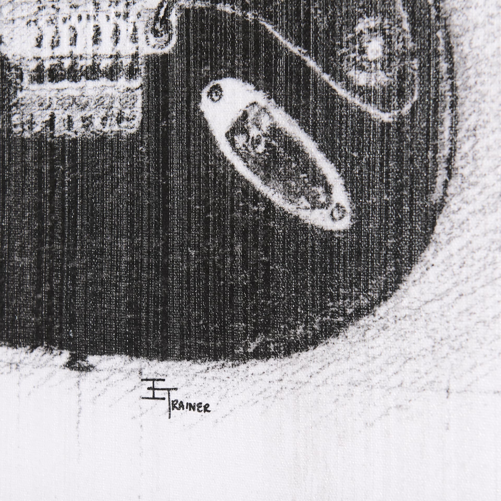 Guitar I by Mercana Studio a Hand Embellished Textured Canvas — product photograph