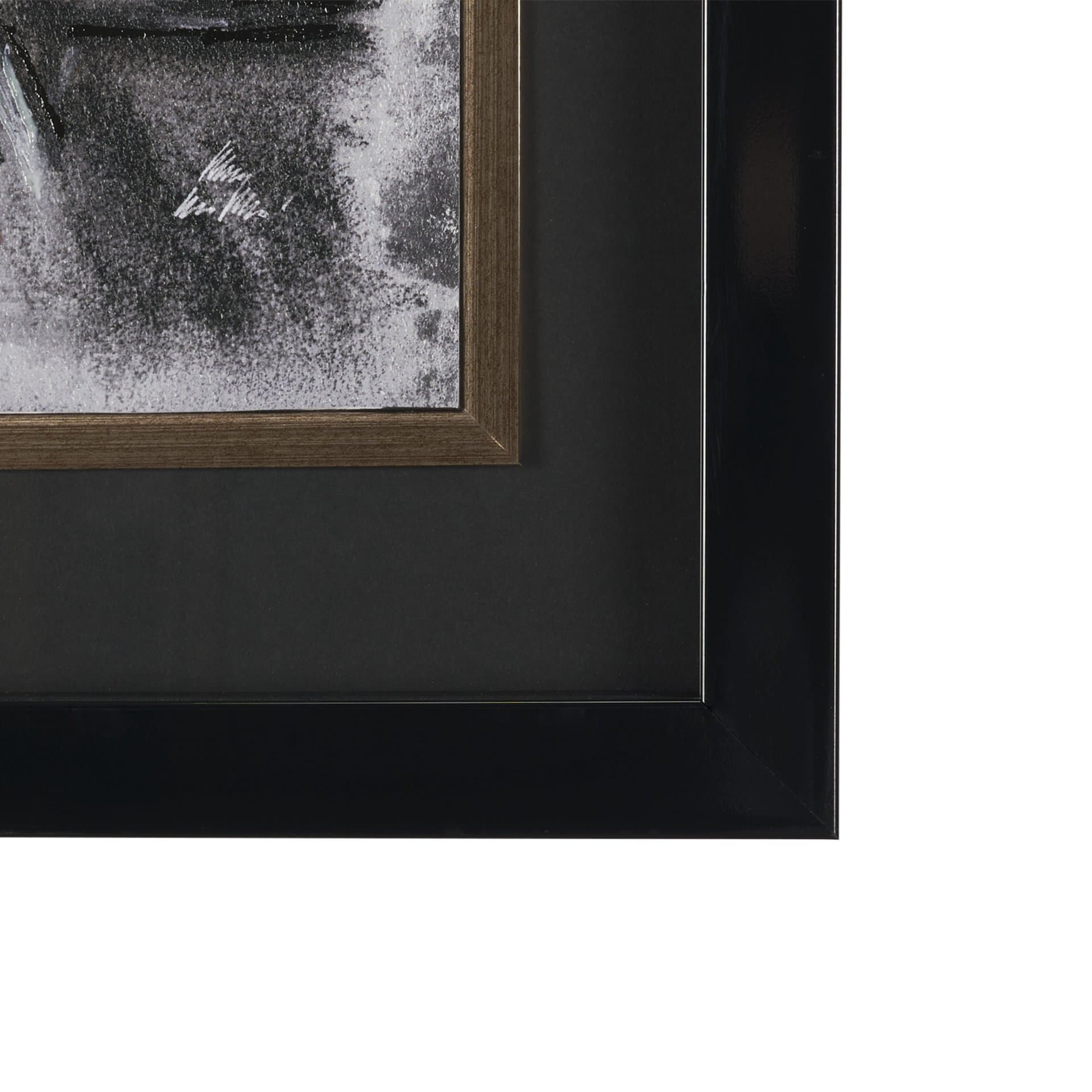 Free Style by Chad Warren a Hand Embellished Framed Print under Glass — product photograph