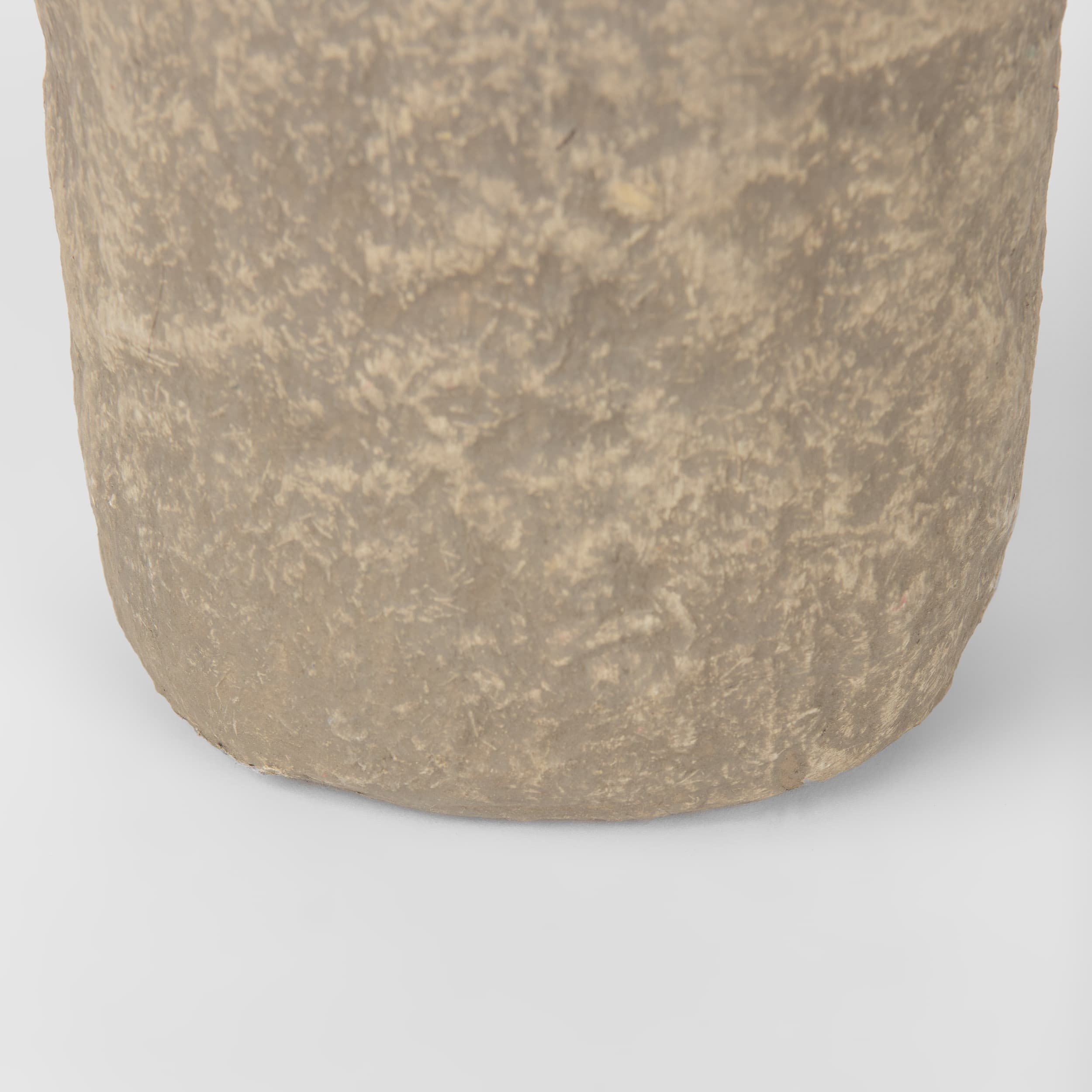 Bala Small Gray Paper Mache Vase — product photograph