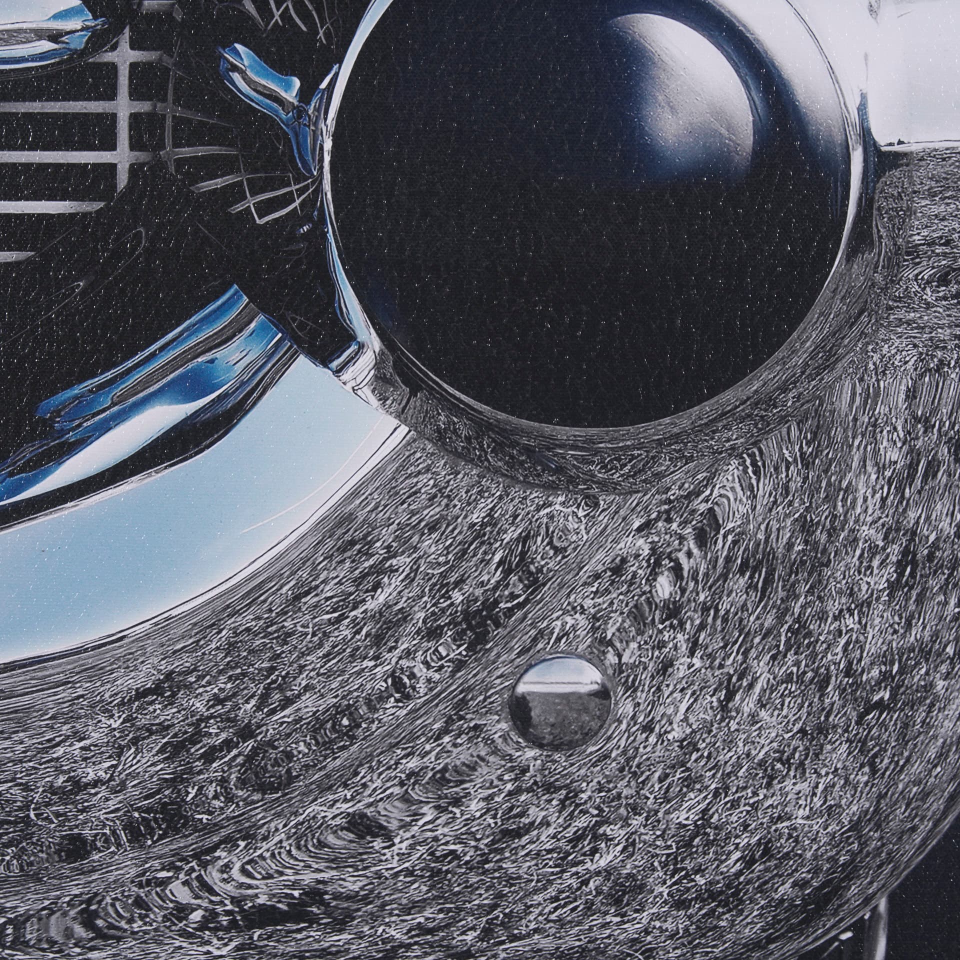 American Classic Car Bel Air 1957 by Beate Gube a Hand Embellished Framed Photo Art Print — product photograph