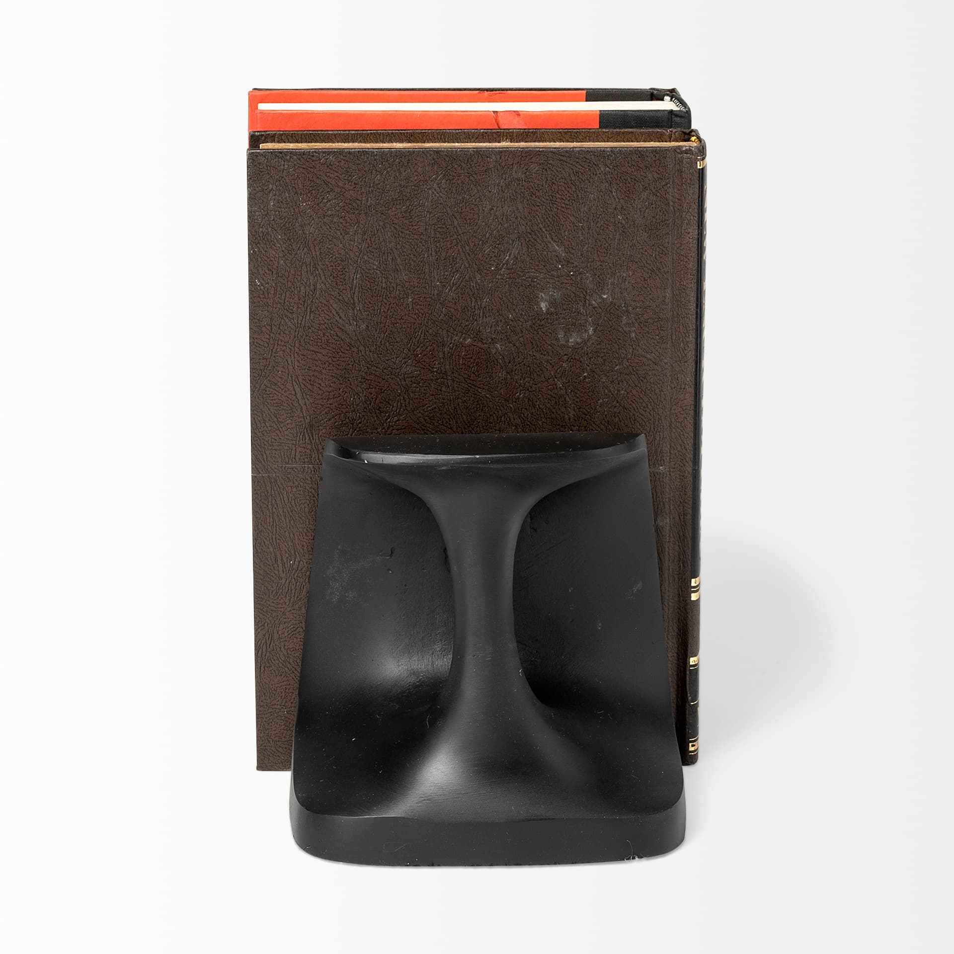 Last Cobbler's (Set of 2) 8L x 6W Black Shoemaker Tool Bookends — product photograph