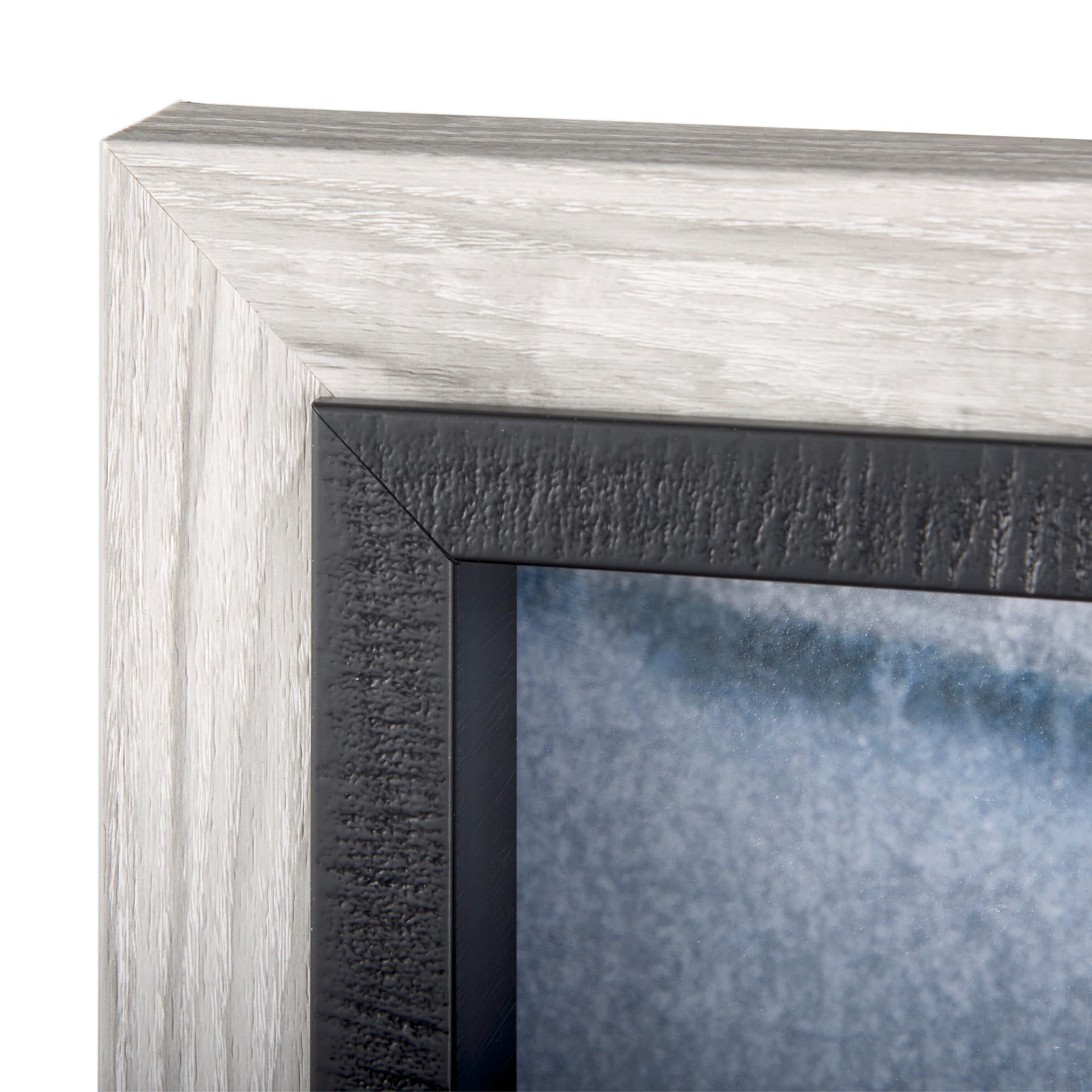 Water Arch I by Mercana Studio a Hand Embellished Textured Framed Art Print — product photograph