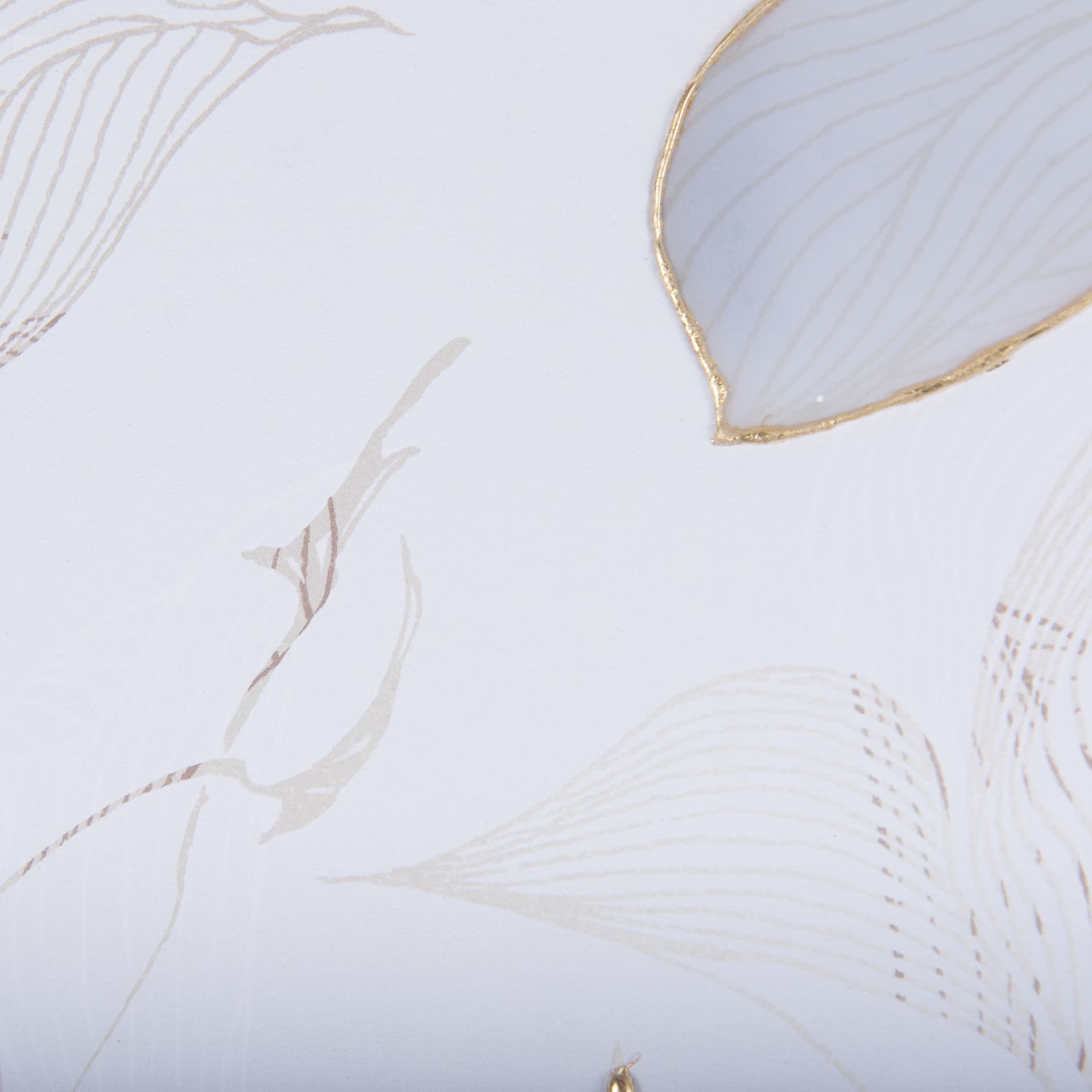 Interplay II by Mercana Studio a Hand Embellished Textured Framed Art Print Matted under Glass — product photograph