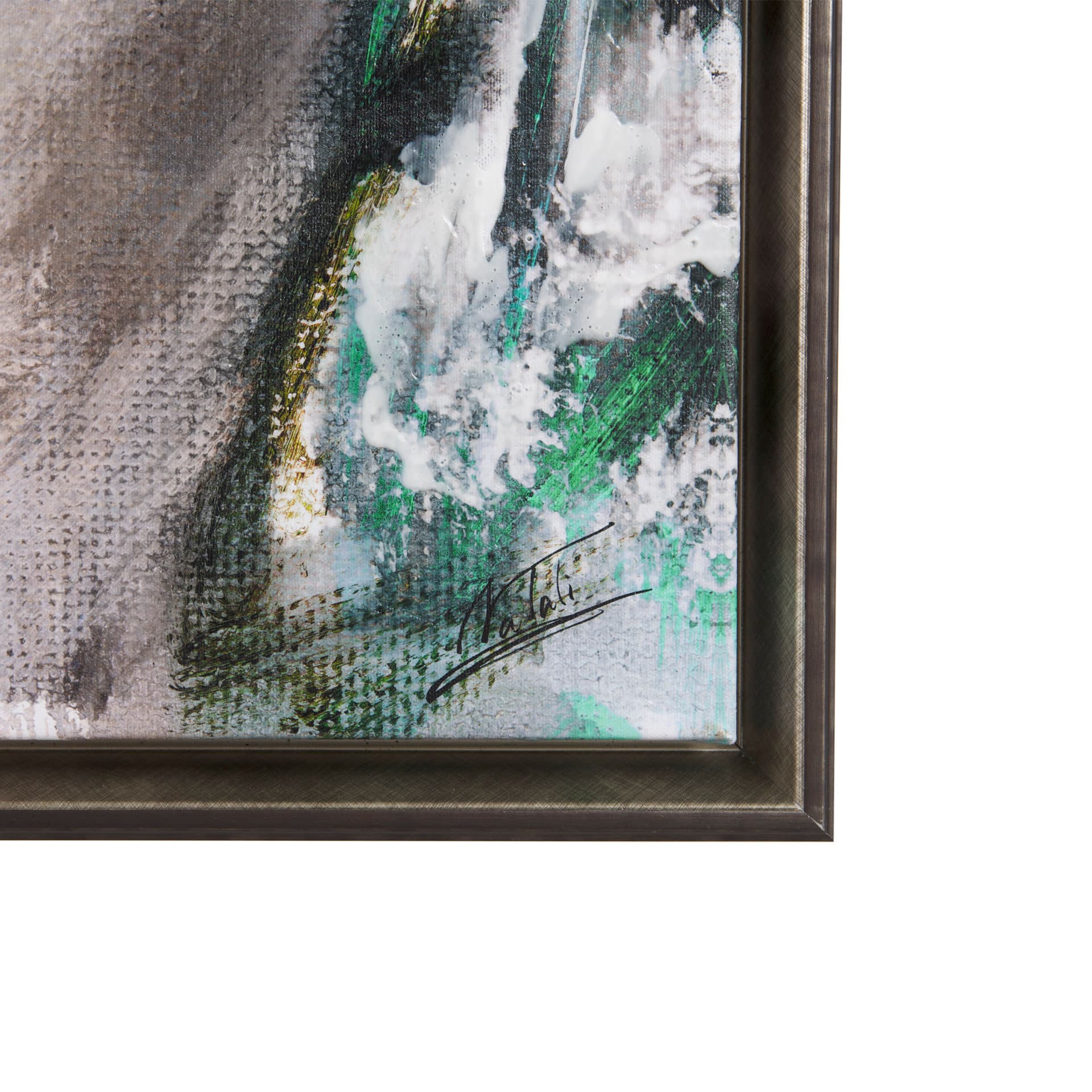 Unity V Woman (FL) by Mercana Studio a Hand Embellished Textured Framed Canvas — product photograph