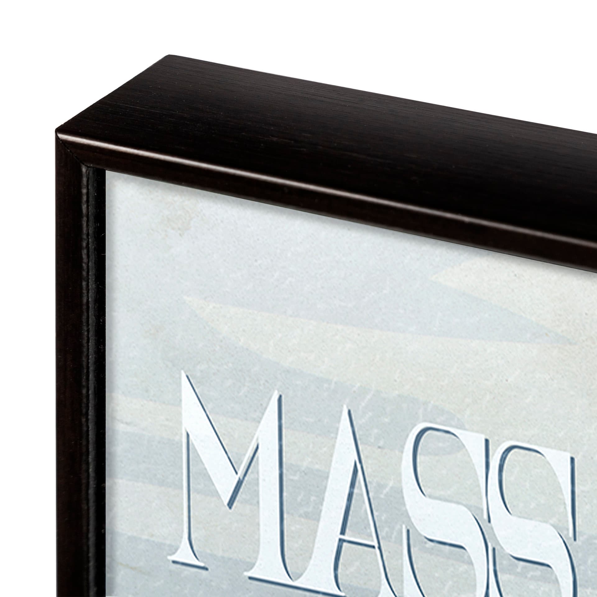 Massachusetts Go USA (SM) by Mercana Studio a Hand Embellished Decograph Framed Art Print — product photograph