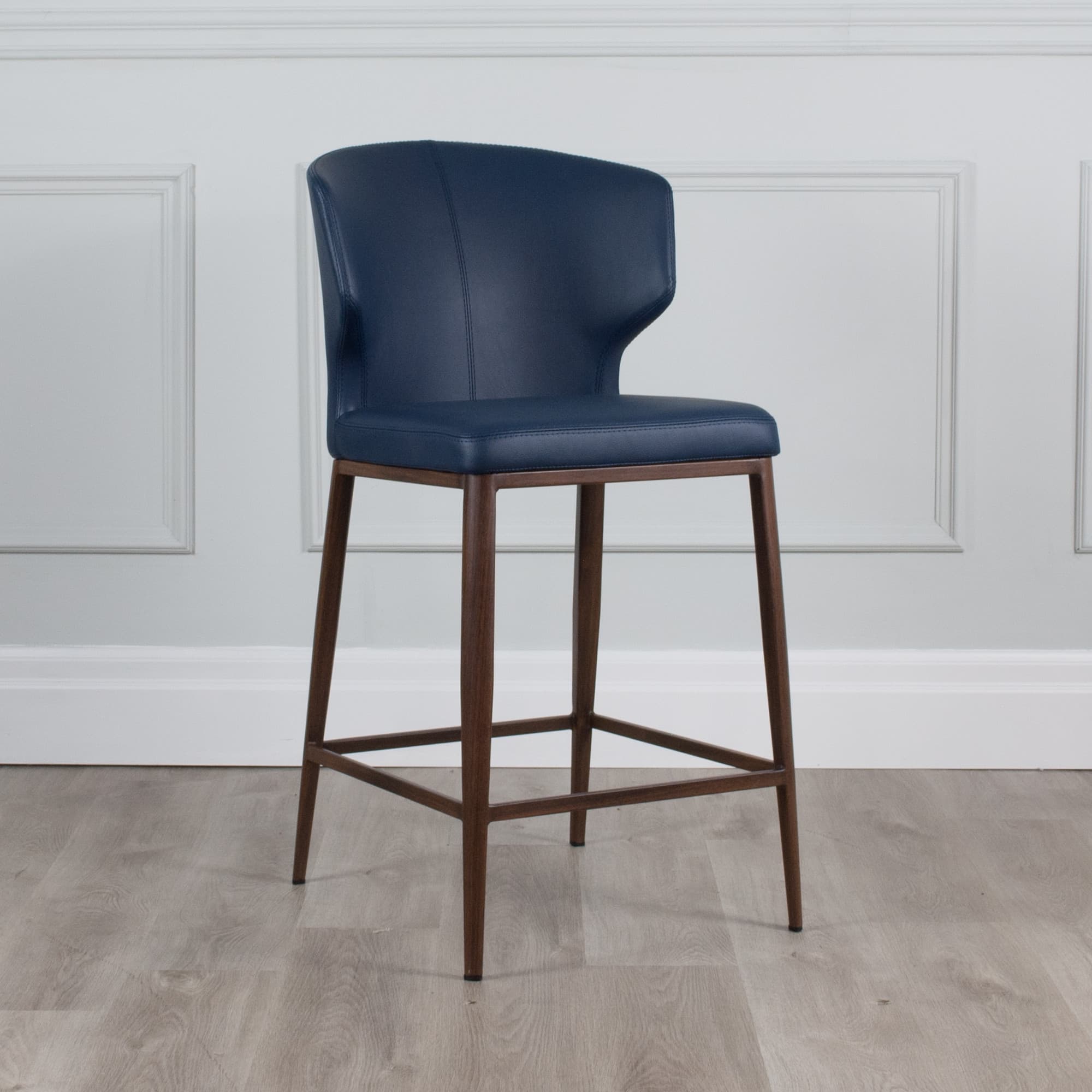 Cabo Stool With Metal Base — product photograph