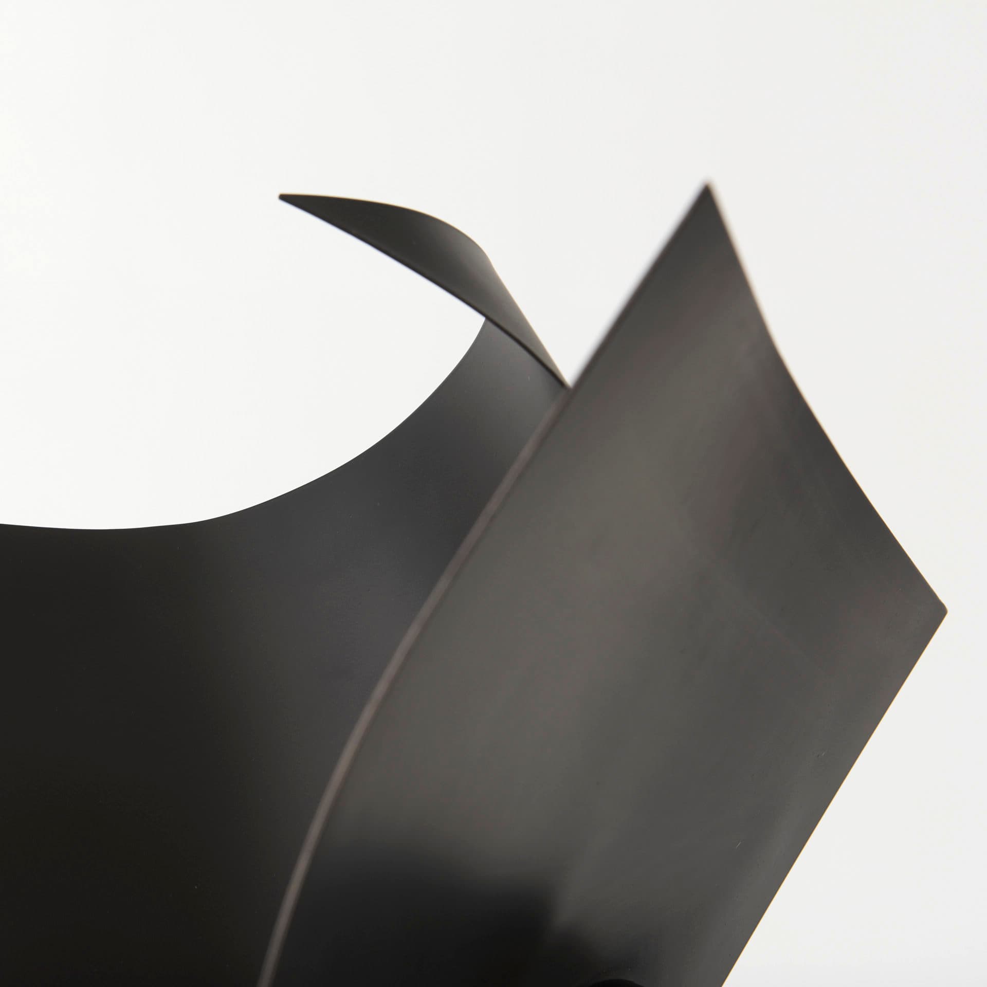 Francesca 18.1L x 18.1W x 18.1H Black Metal Sculptural Decorative Object — product photograph
