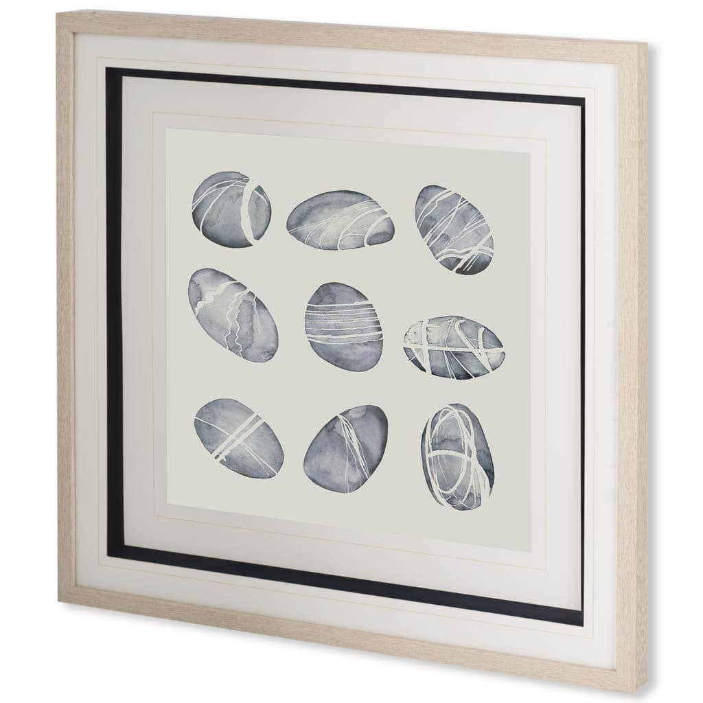 River Worn I by Grace Popp a Framed Art Print Matted under Glass — product photograph