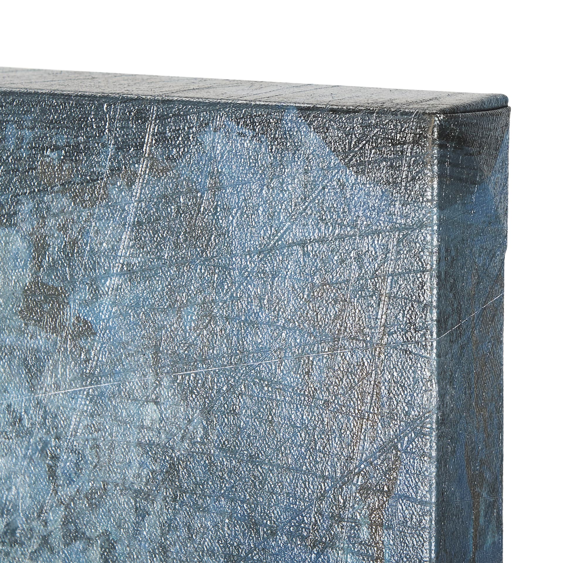 Still Life with Tangerine by Mercana Studio a Hand Embellished Textured Canvas — product photograph