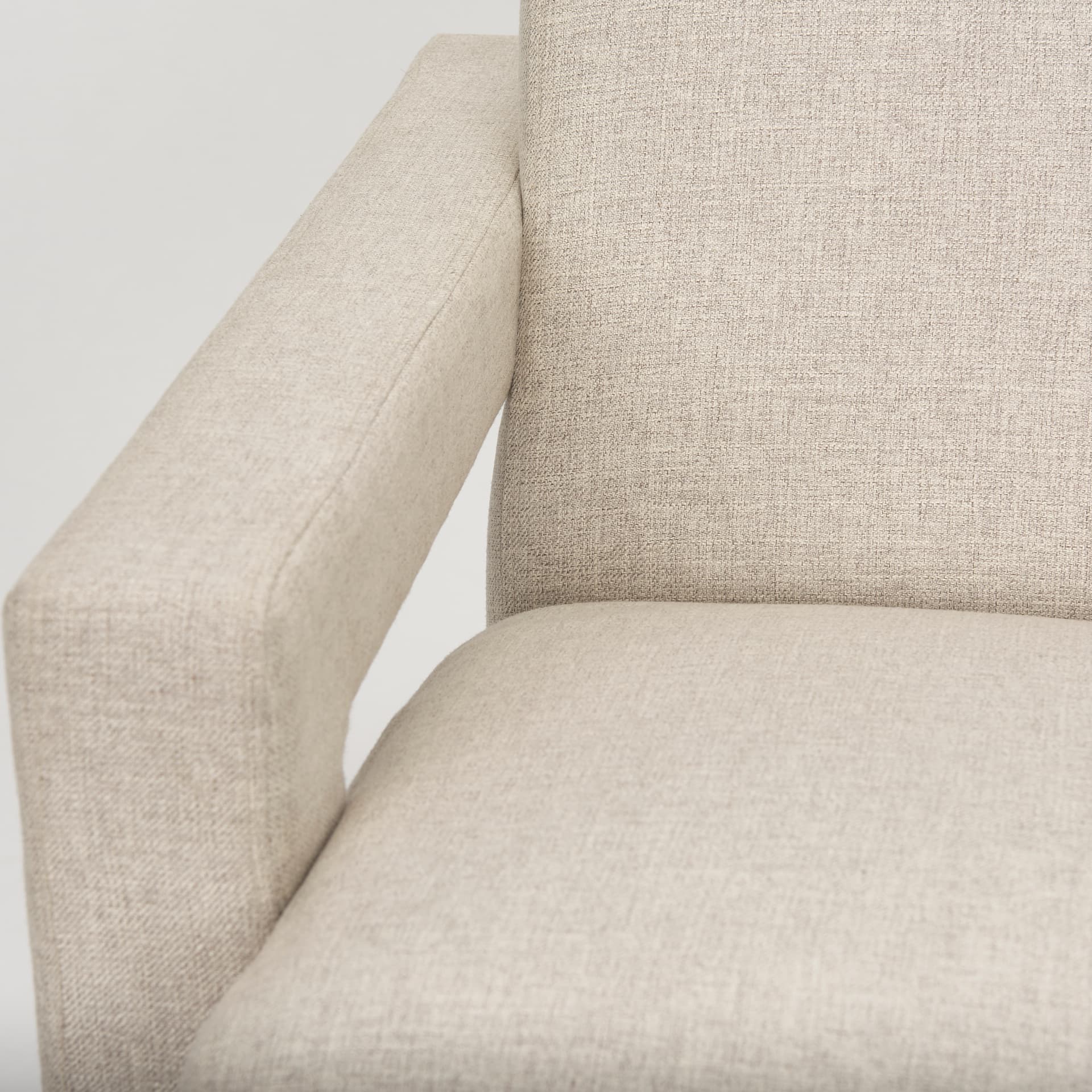 Sovereign Oatmeal Fully Upholstered Accent Chair — product photograph