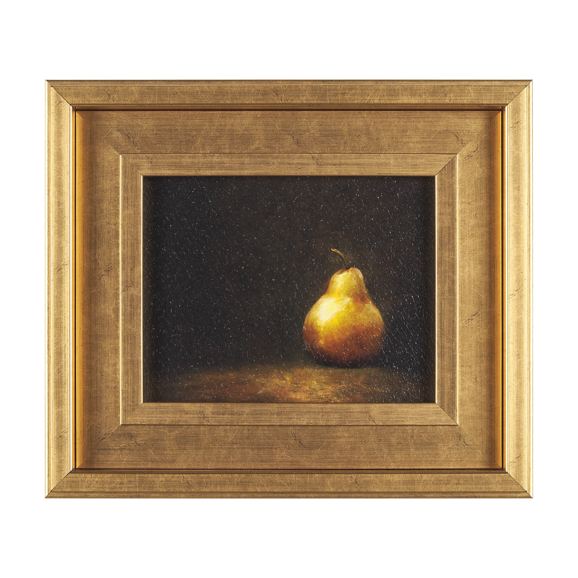 Lonely Pear by Mercana Studio a Hand Embellished Framed Art Print — product photograph