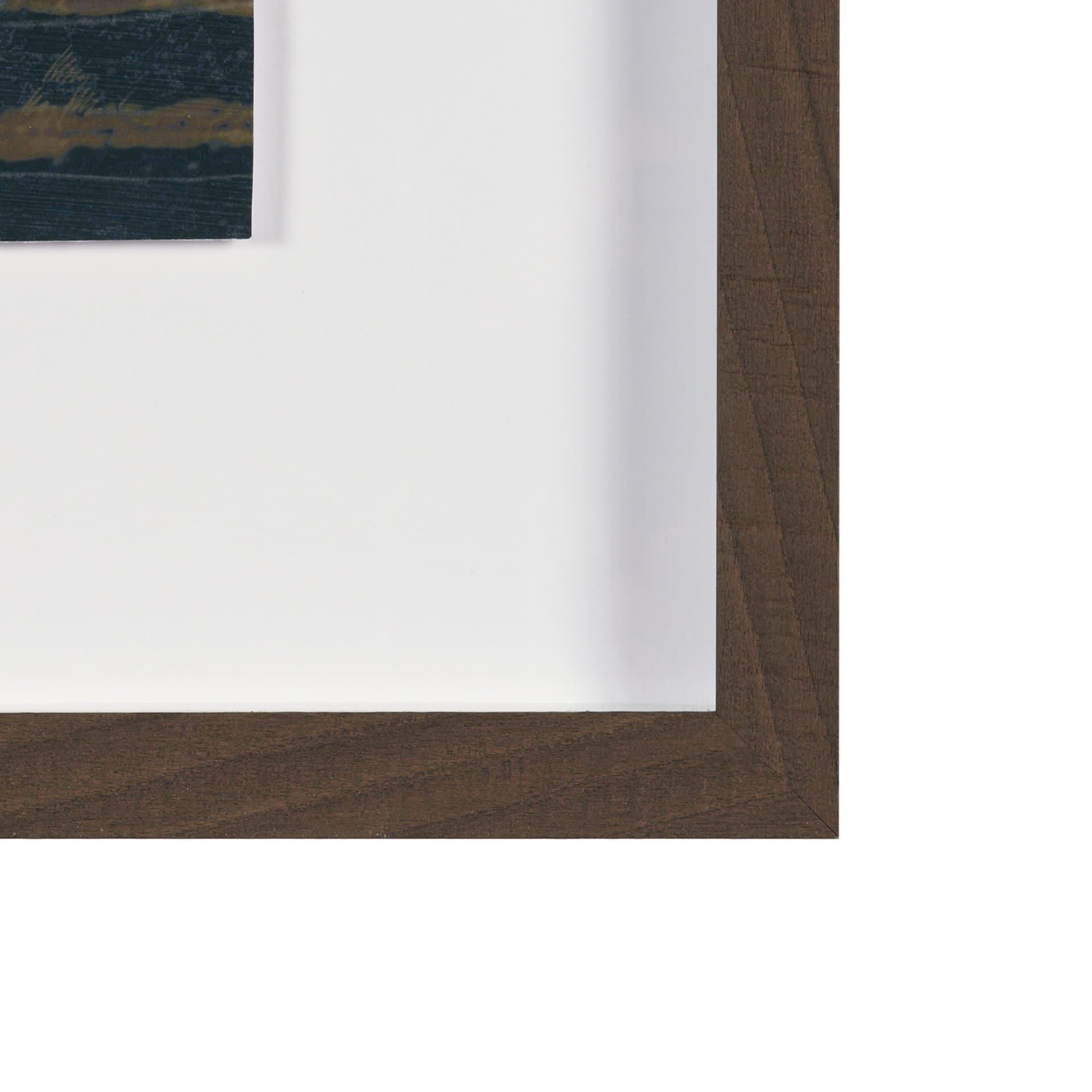 Magnitude II Abstract by Chad Warren a Hand Embellished Framed Print under Glass — product photograph