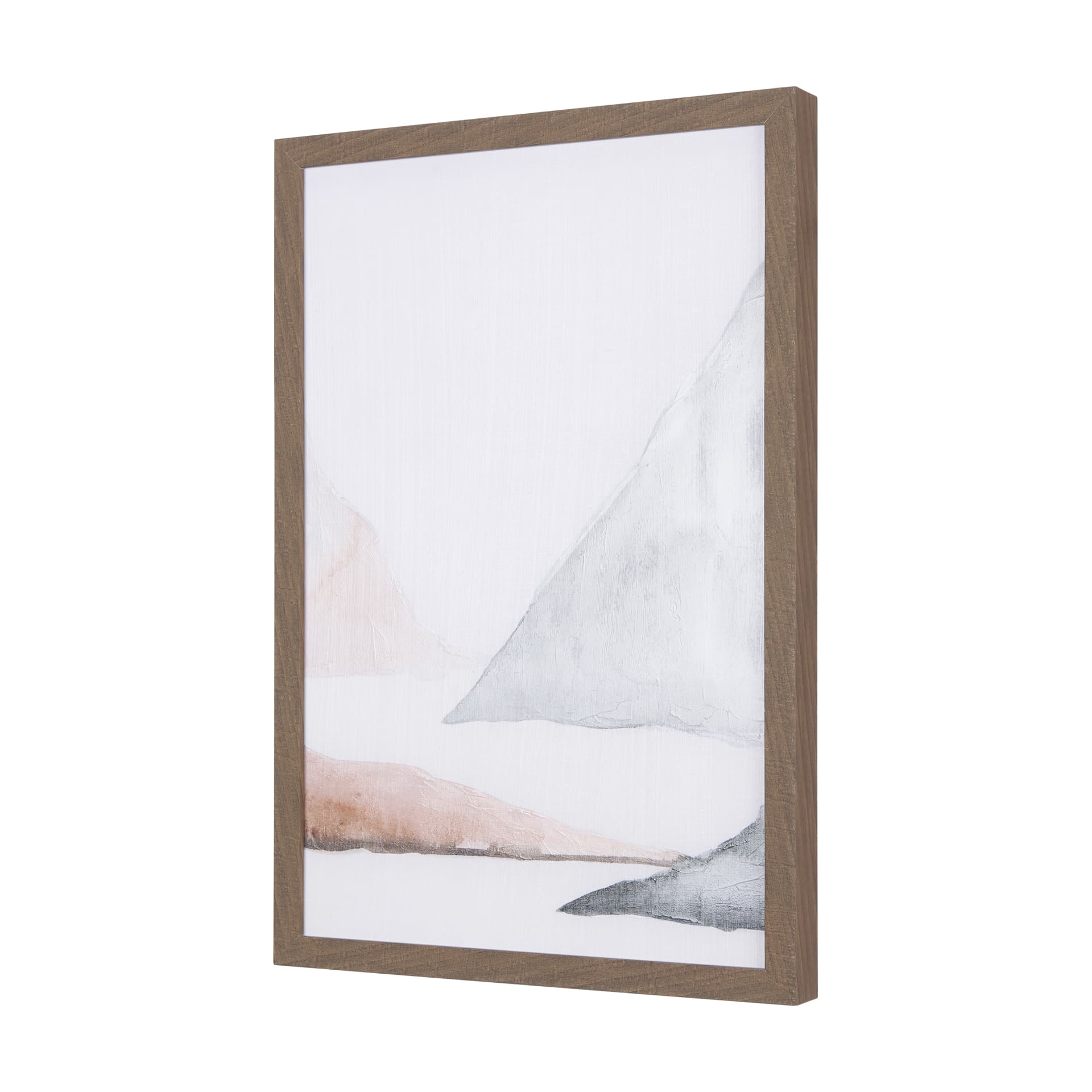 Sandy Land II by Mercana Studio a Hand Embellished Textured Framed Art Print — product photograph