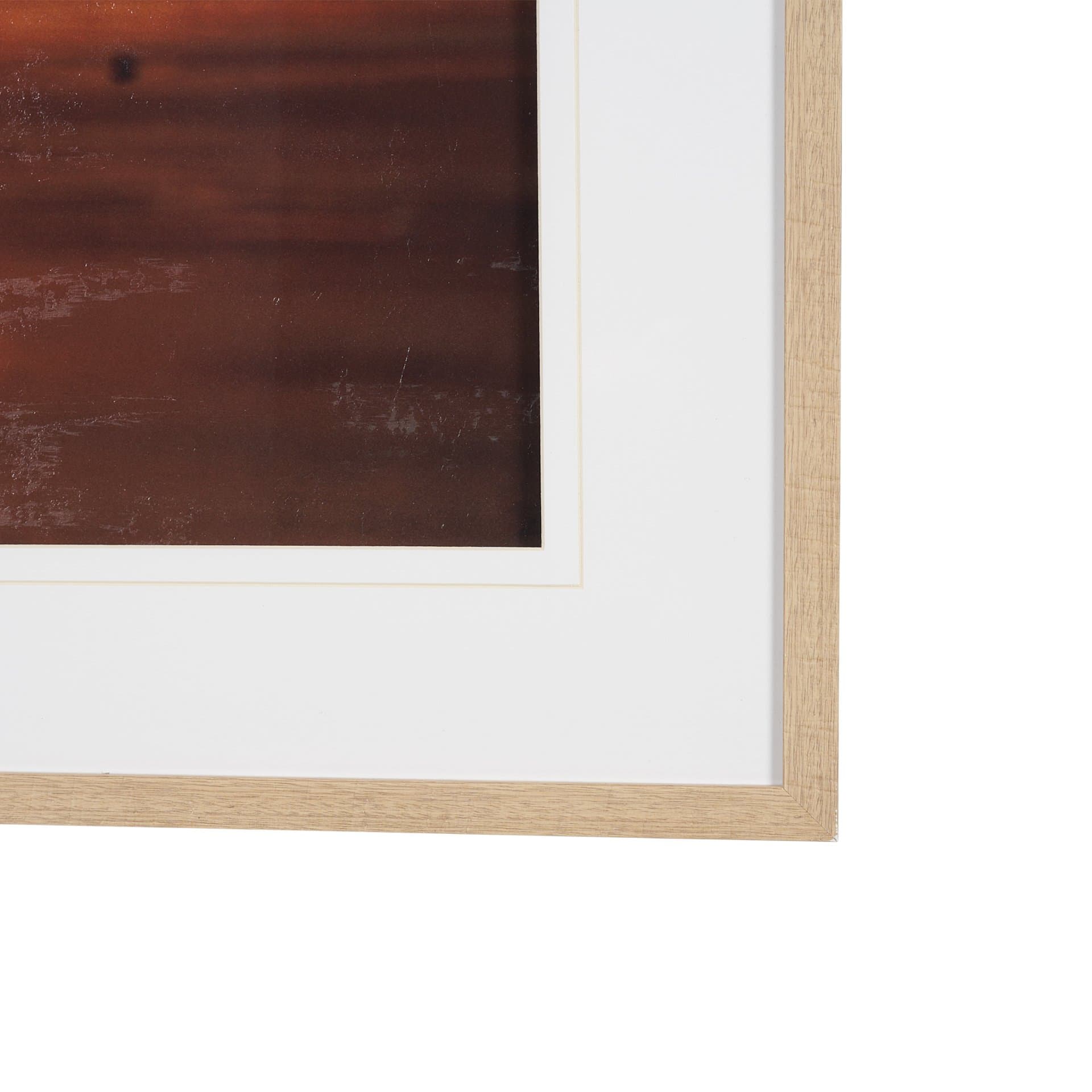 Bali Surfers by Stefan and Audrey Hand-Embellished Textured Framed Photo Print Matted under Glass — product photograph