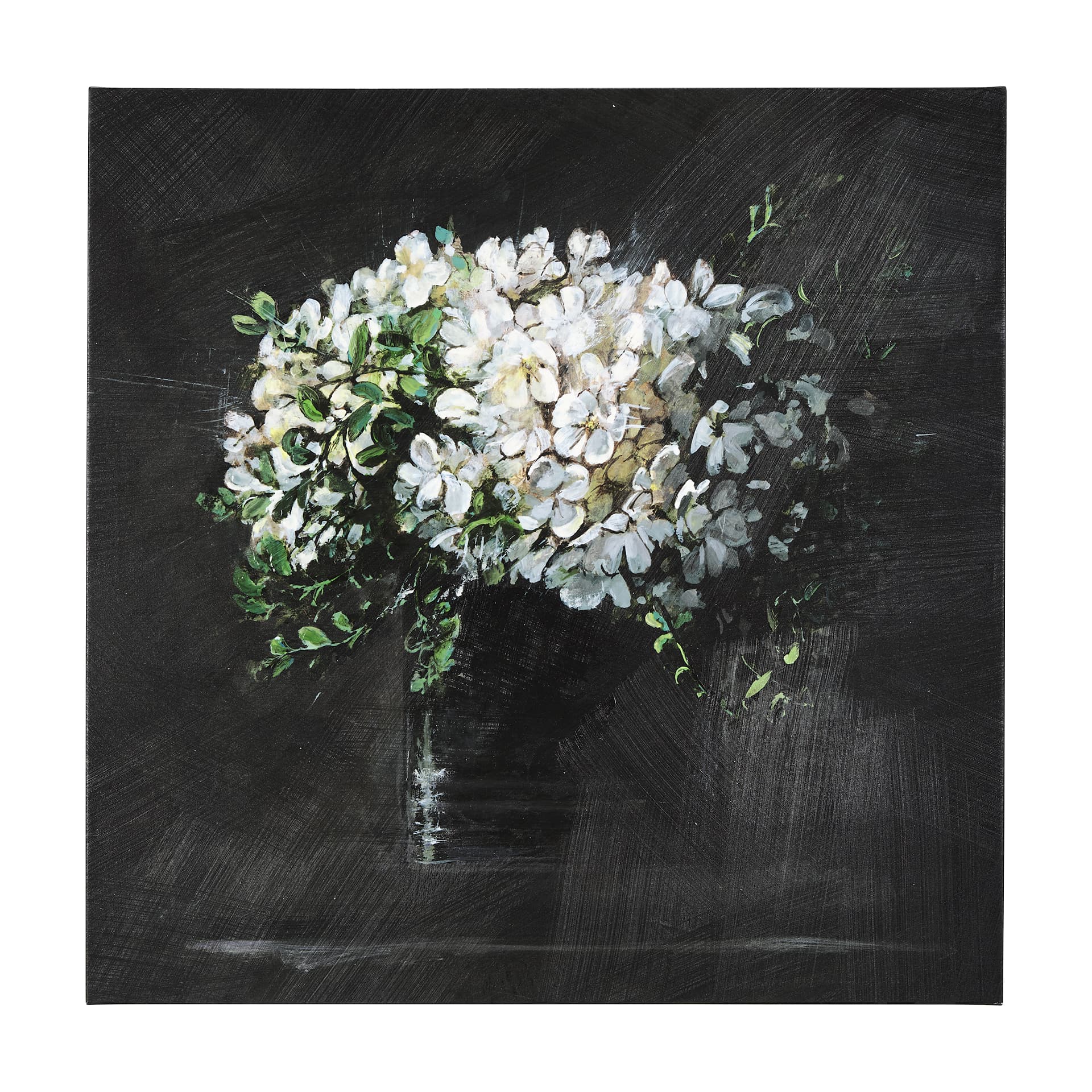 Still life flowers I by Mercana Studio a Hand Embellished Textured Canvas — product photograph