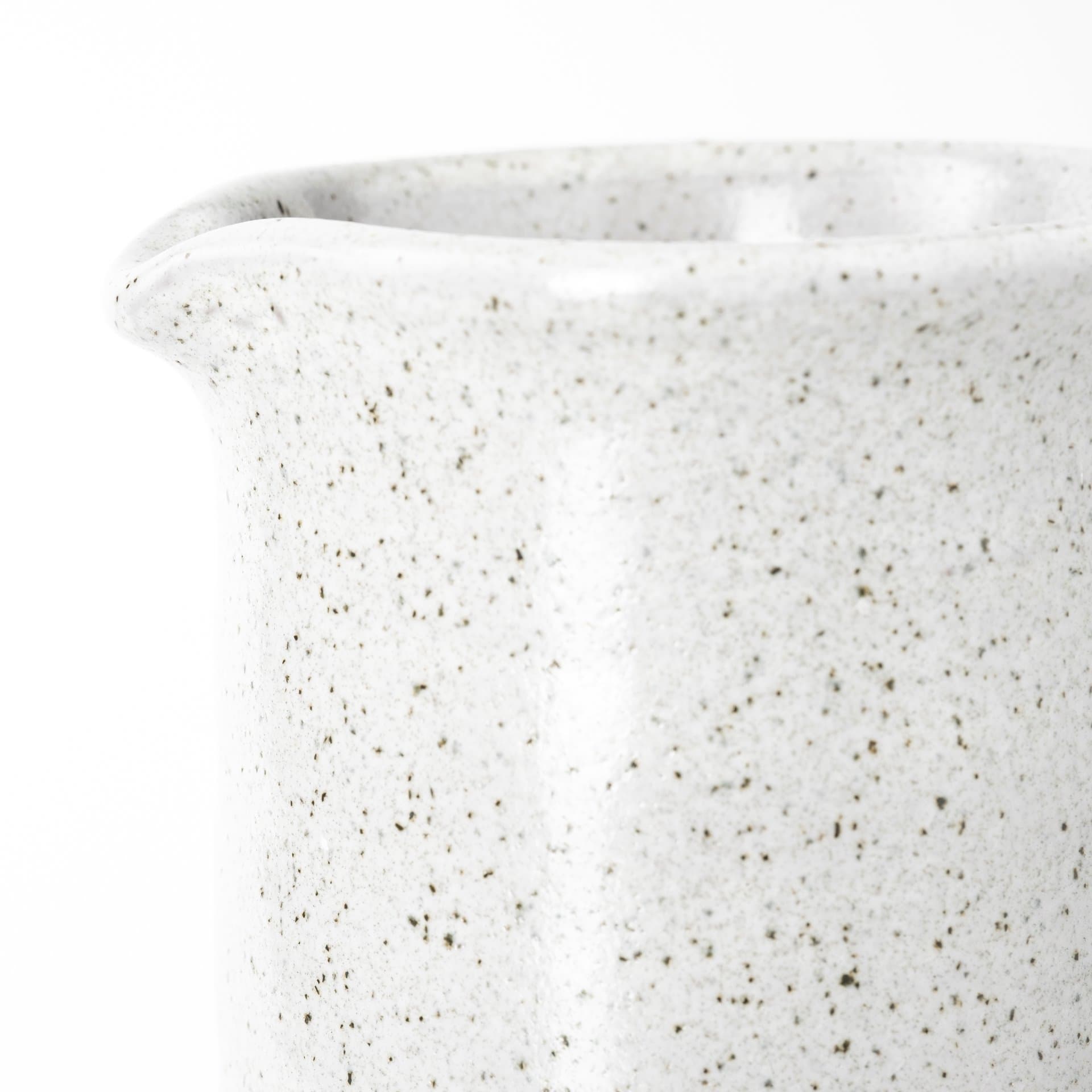 Frieda Small Freckled Gray Ceramic Jug — product photograph