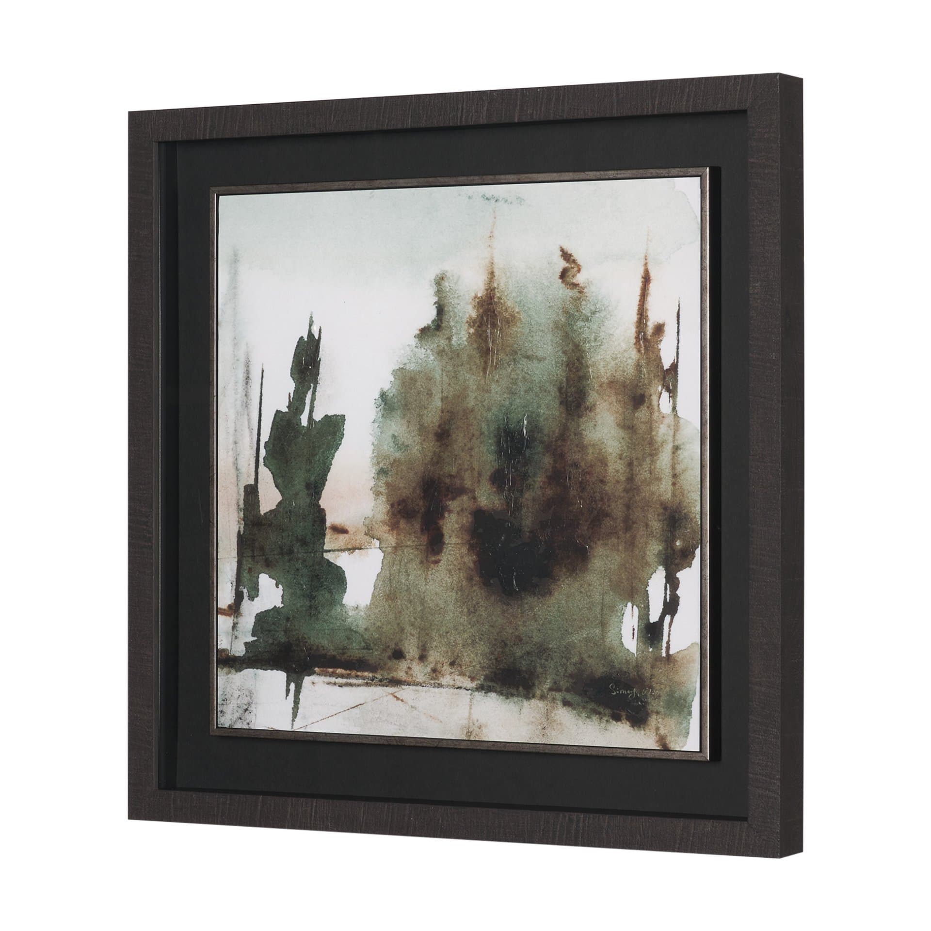 Watercolor Dreamscape IV by Mercana Studio a Hand Embellished Framed Watercolor Art Print under Glas — product photograph