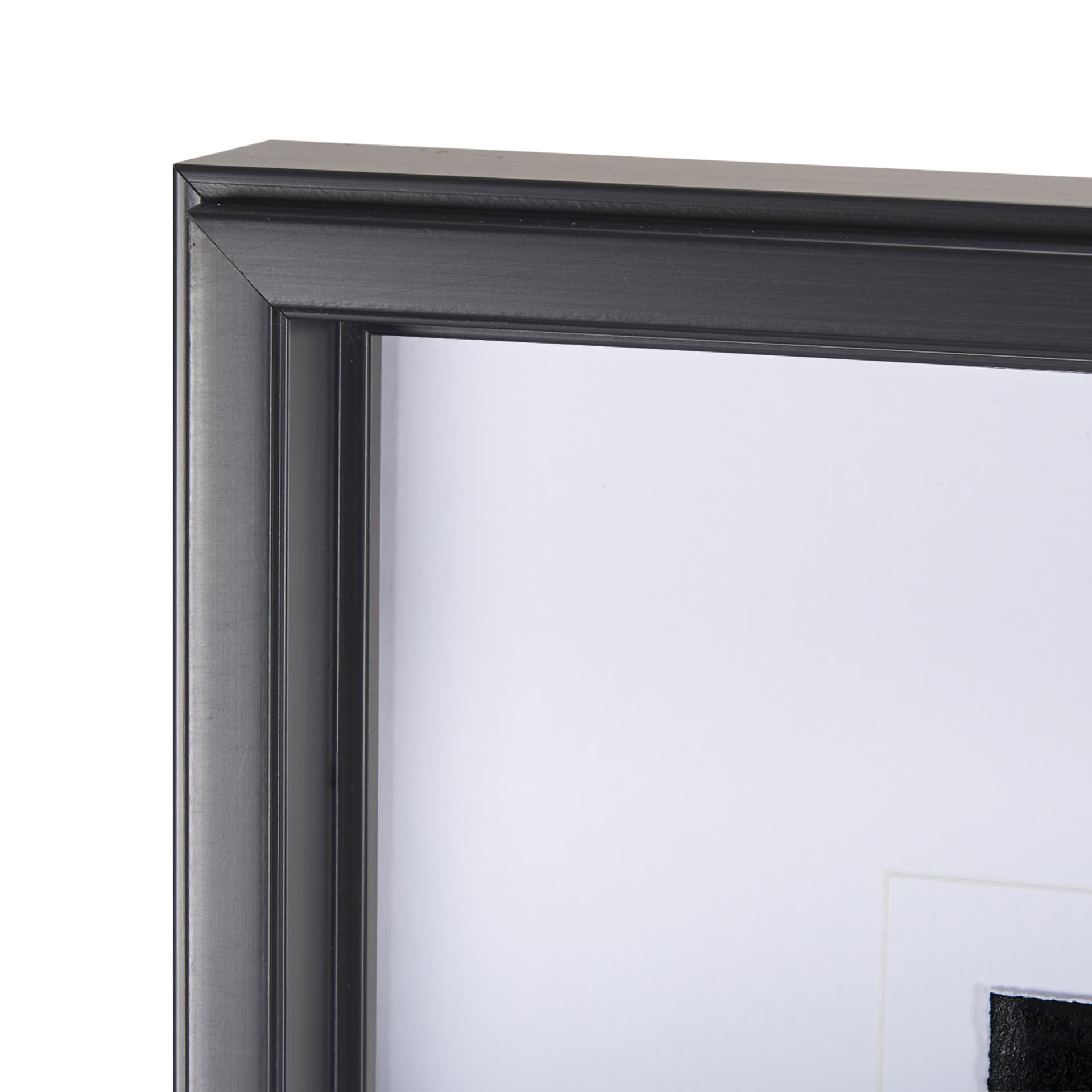 Doodle I by Mercana Studio a Hand Embellished Textured Framed Art Print Matted under Glass — product photograph