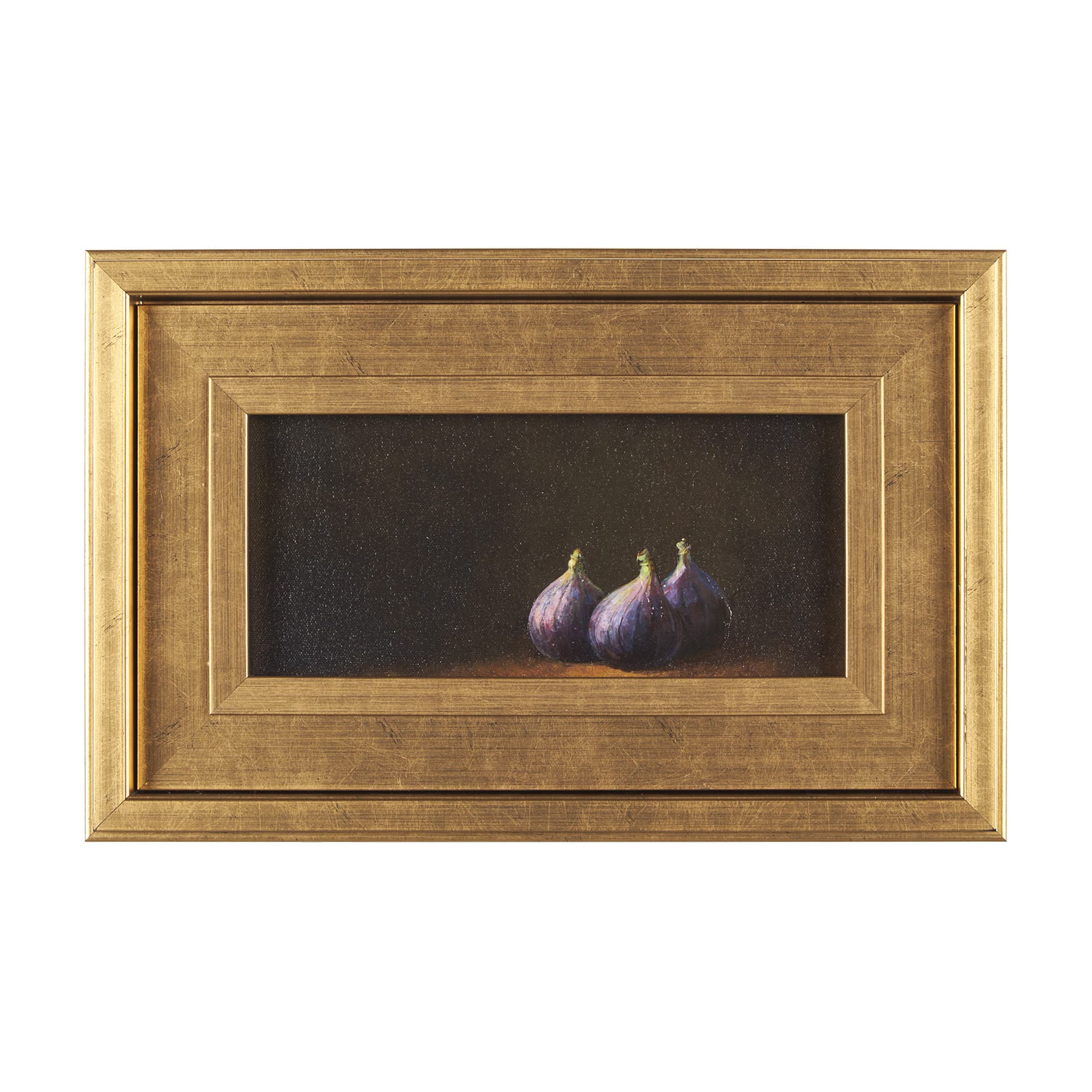 Lonely Figs by Mercana Studio a Hand Embellished Framed Art Print — product photograph
