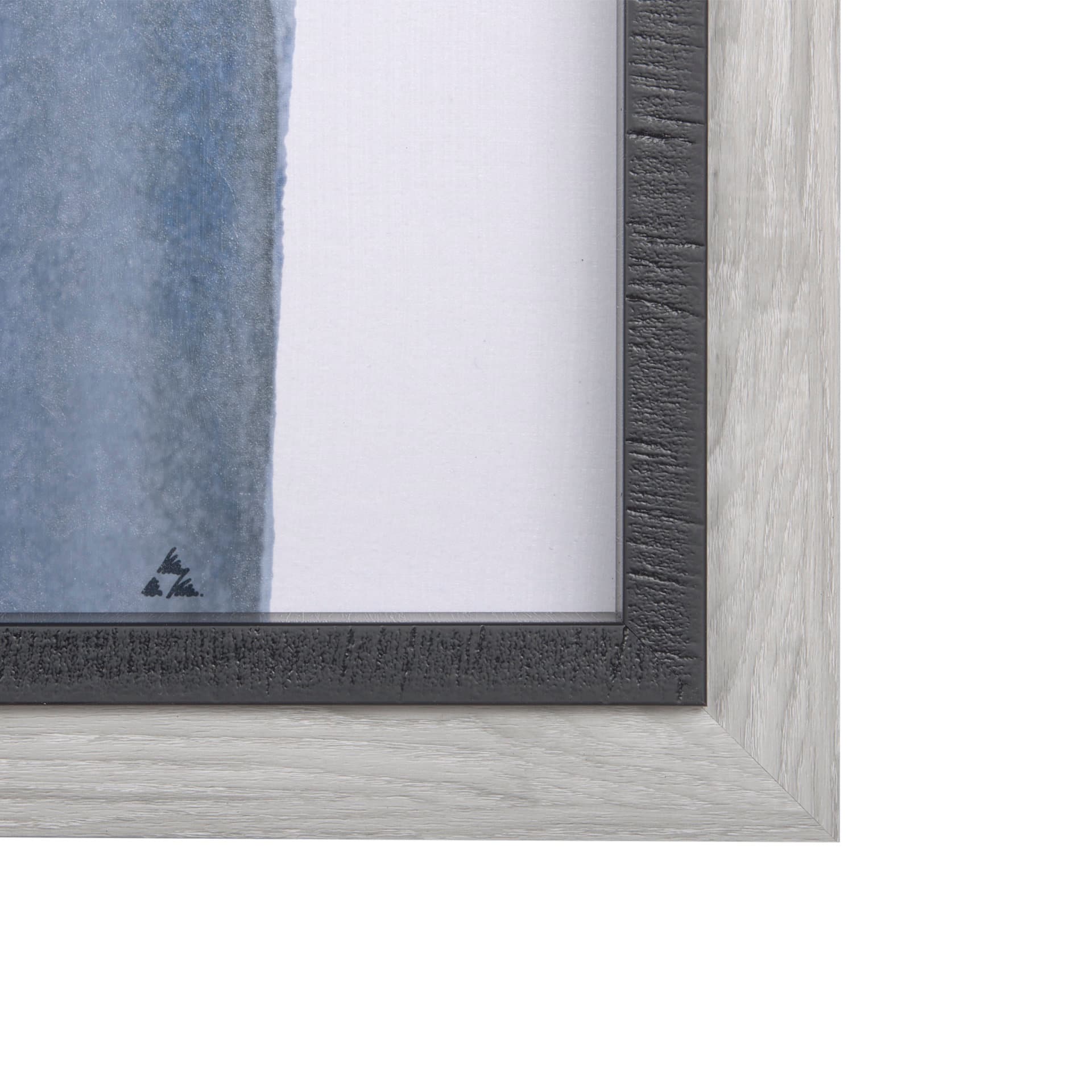 Water Arch II by Mercana Studio a Hand Embellished Textured Framed Art Print — product photograph
