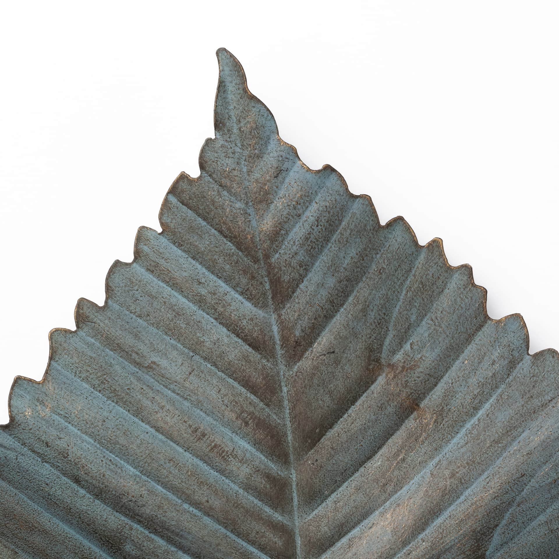 Brattea 16H Large Metal Leaf Wall Art — product photograph