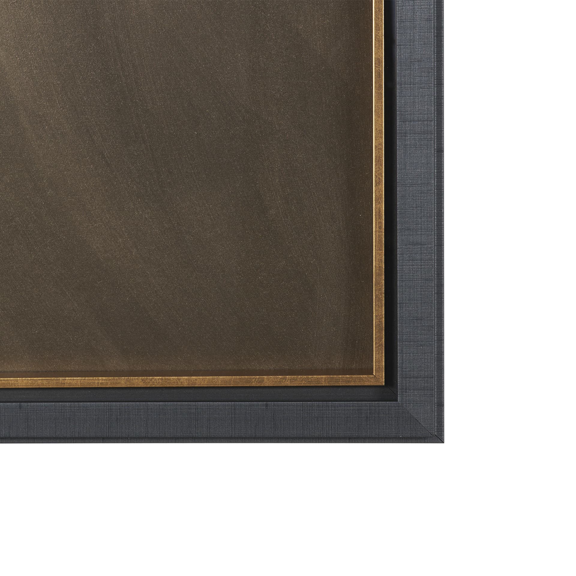 The Bronze Spark I by Studio M a handmade Original Framed Artwork under Glass — product photograph