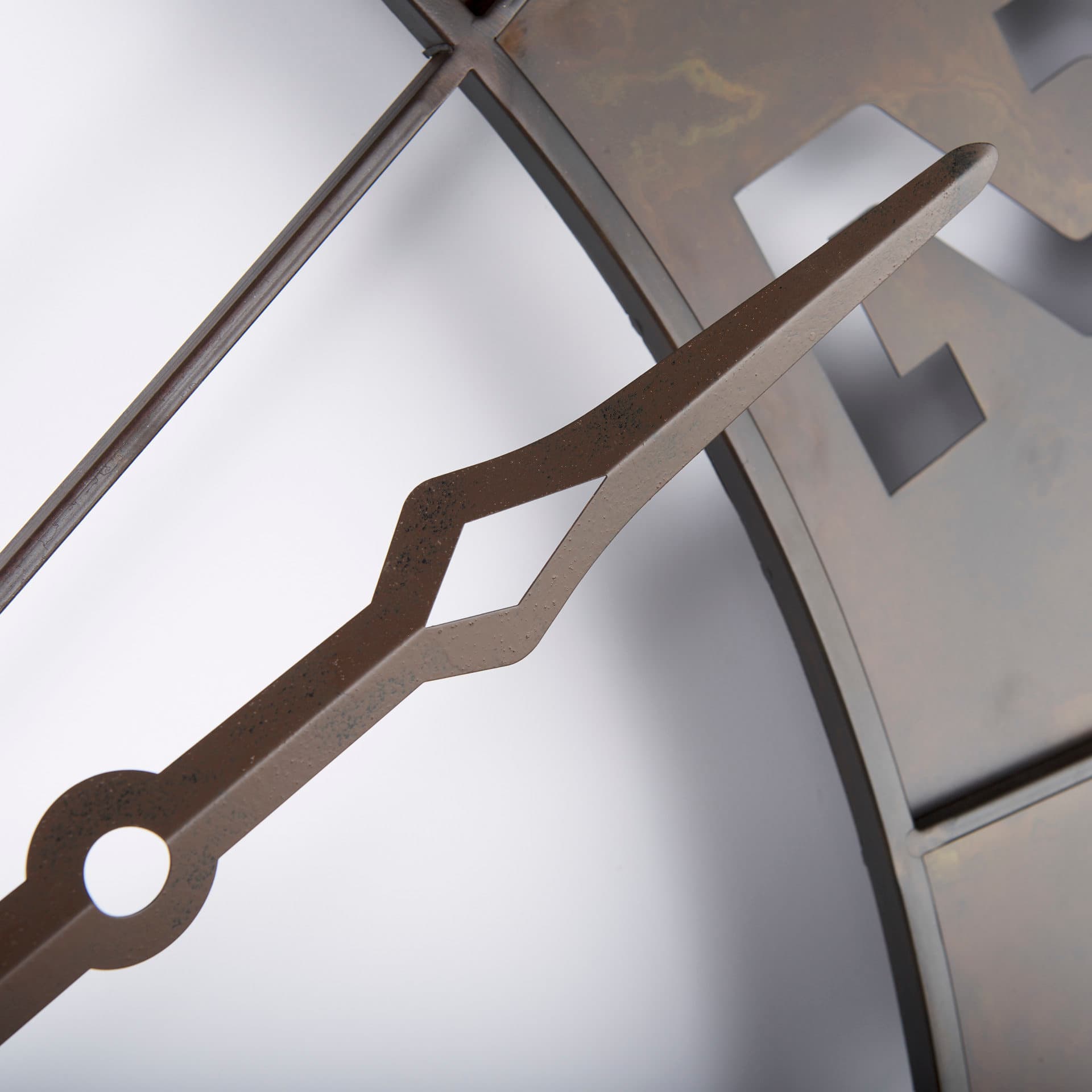 Newcastle 56.5" Giant Oversize Industrial Wall Clock — product photograph