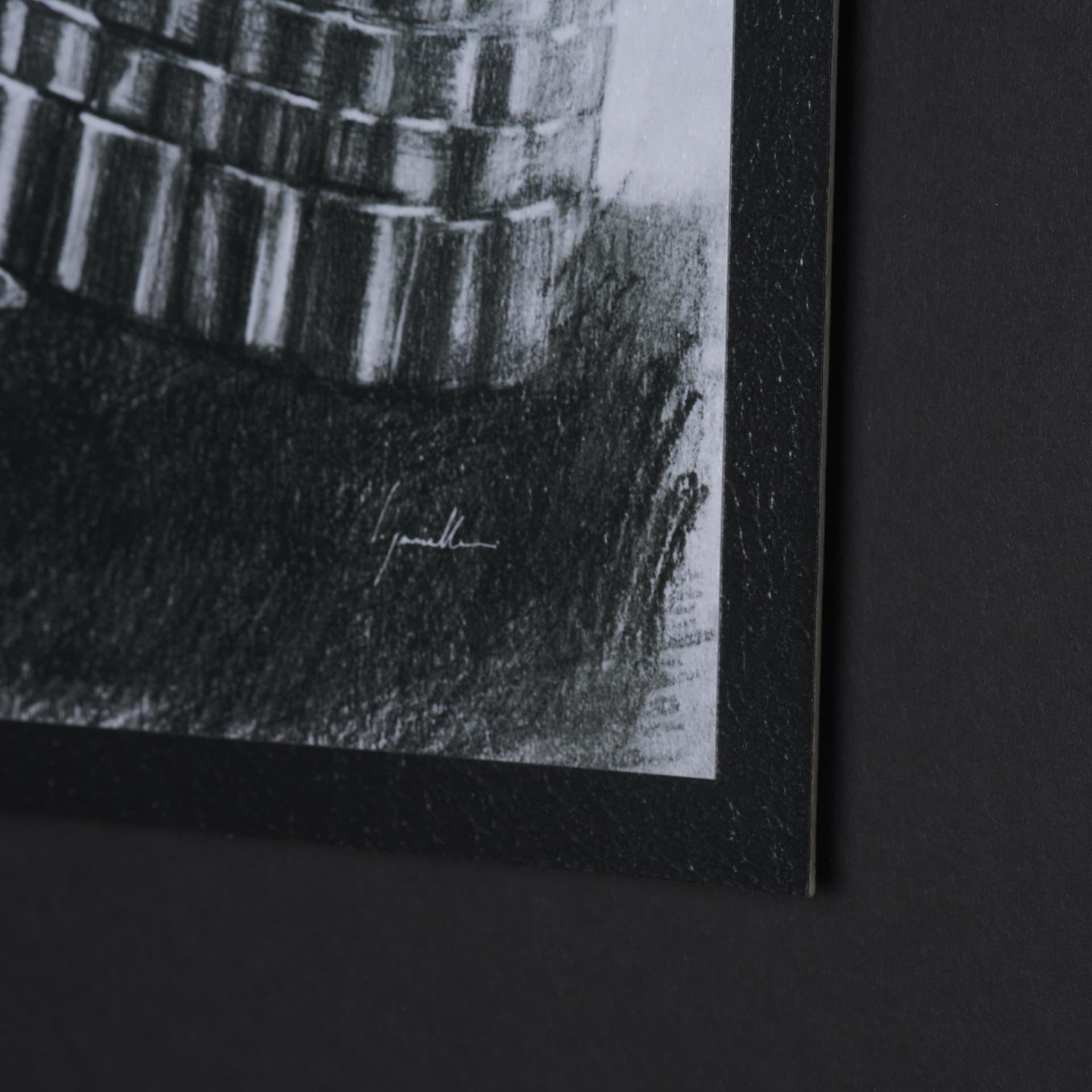 Dress for Success I by Mercana Studio a Hand Embellished Framed Art Print Matted under Glass — product photograph