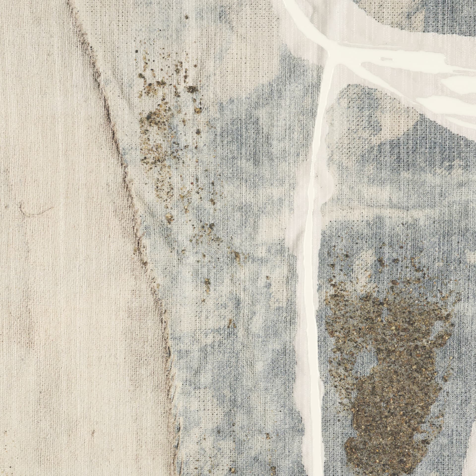 Textural Echo - Erosion by Kristine Hegre Hand-Embellished Textured Framed Canvas Artwork — product photograph
