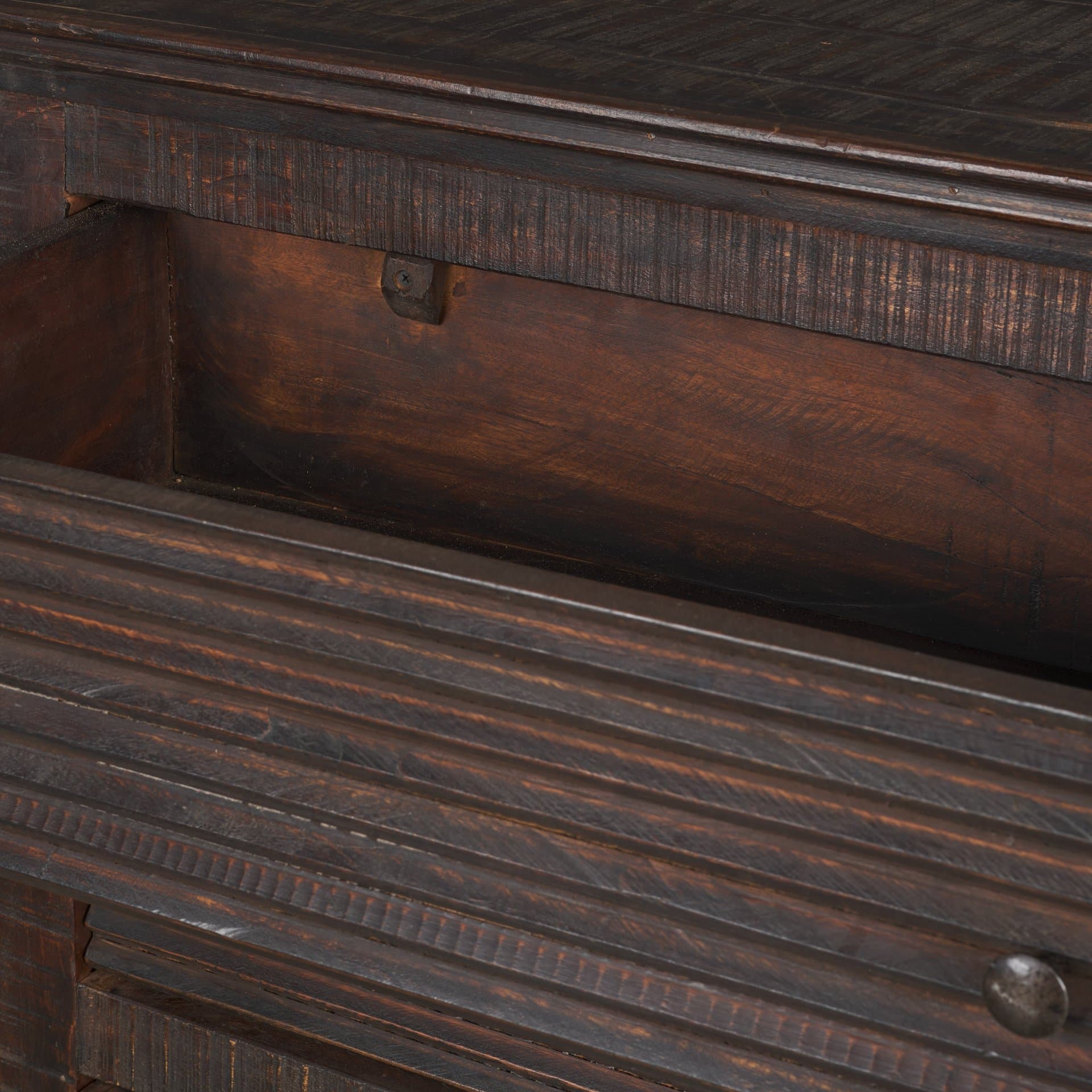 Rhett Reclaimed Wood 3 Drawer Cabinet — product photograph