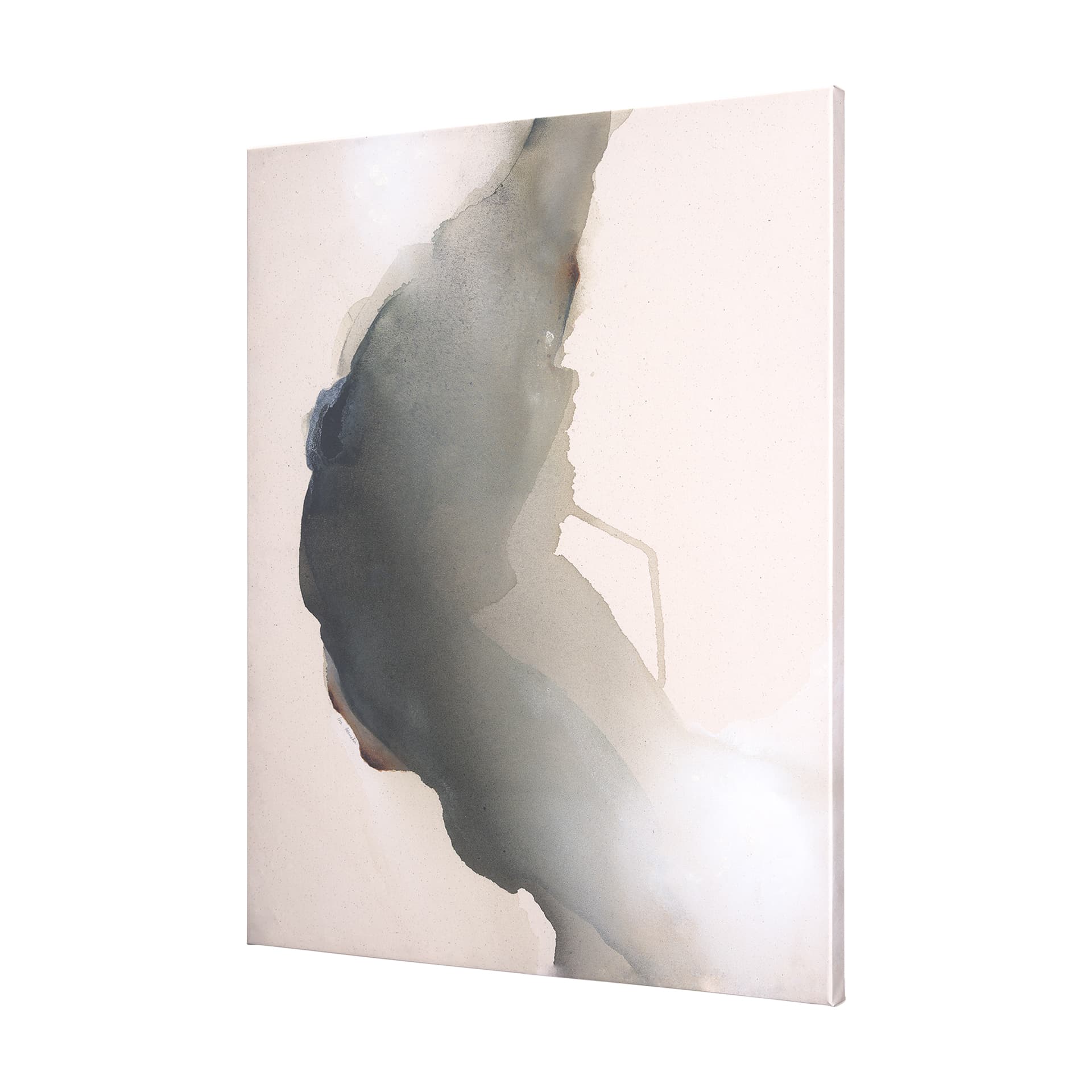 Happy Place by Ira Havuka Hand Embellished Textured Art Print Wrapped on Canvas — product photograph